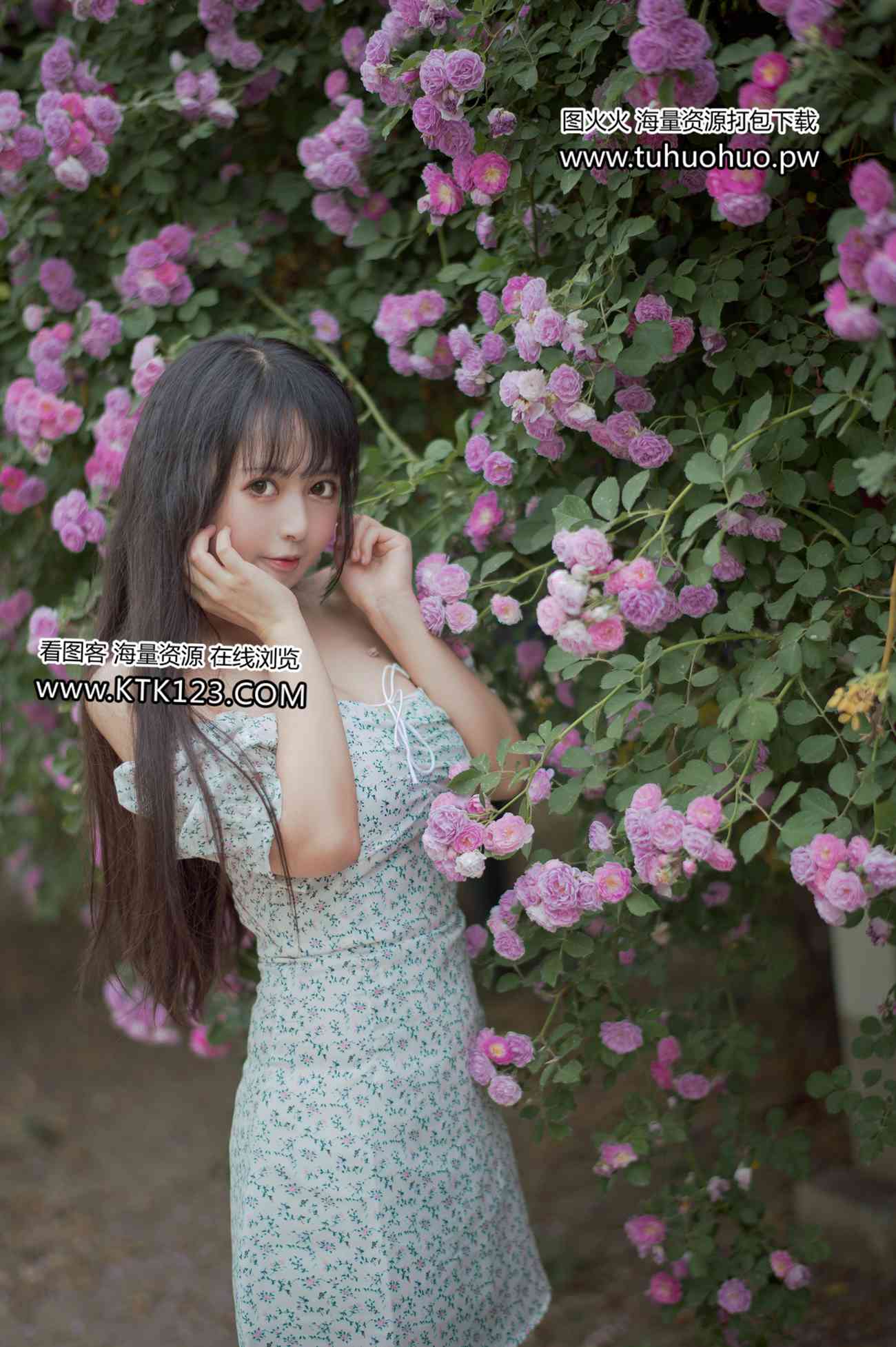 图片[14]-[喵糖映画]VOL.338 蔷薇少女[24P] – 速更版-美库