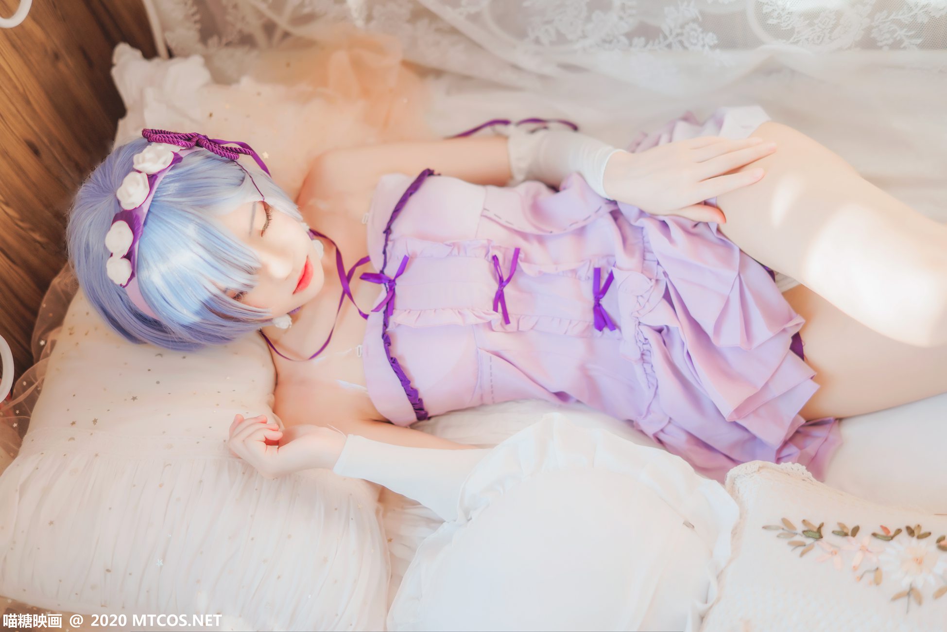 图片[15]-[喵糖映画]VOL.337 雷姆睡裙[26P] – 速更版-美库