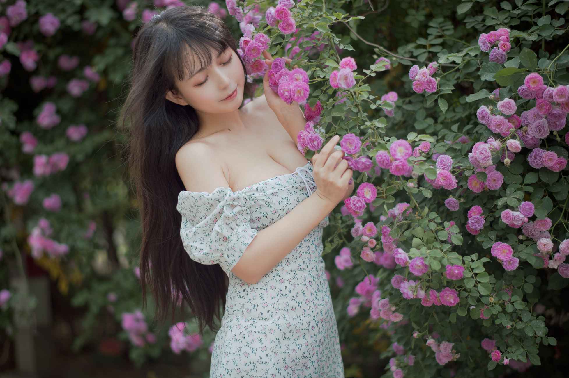 图片[18]-[喵糖映画]VOL.338 蔷薇少女[24P] – 速更版-美库