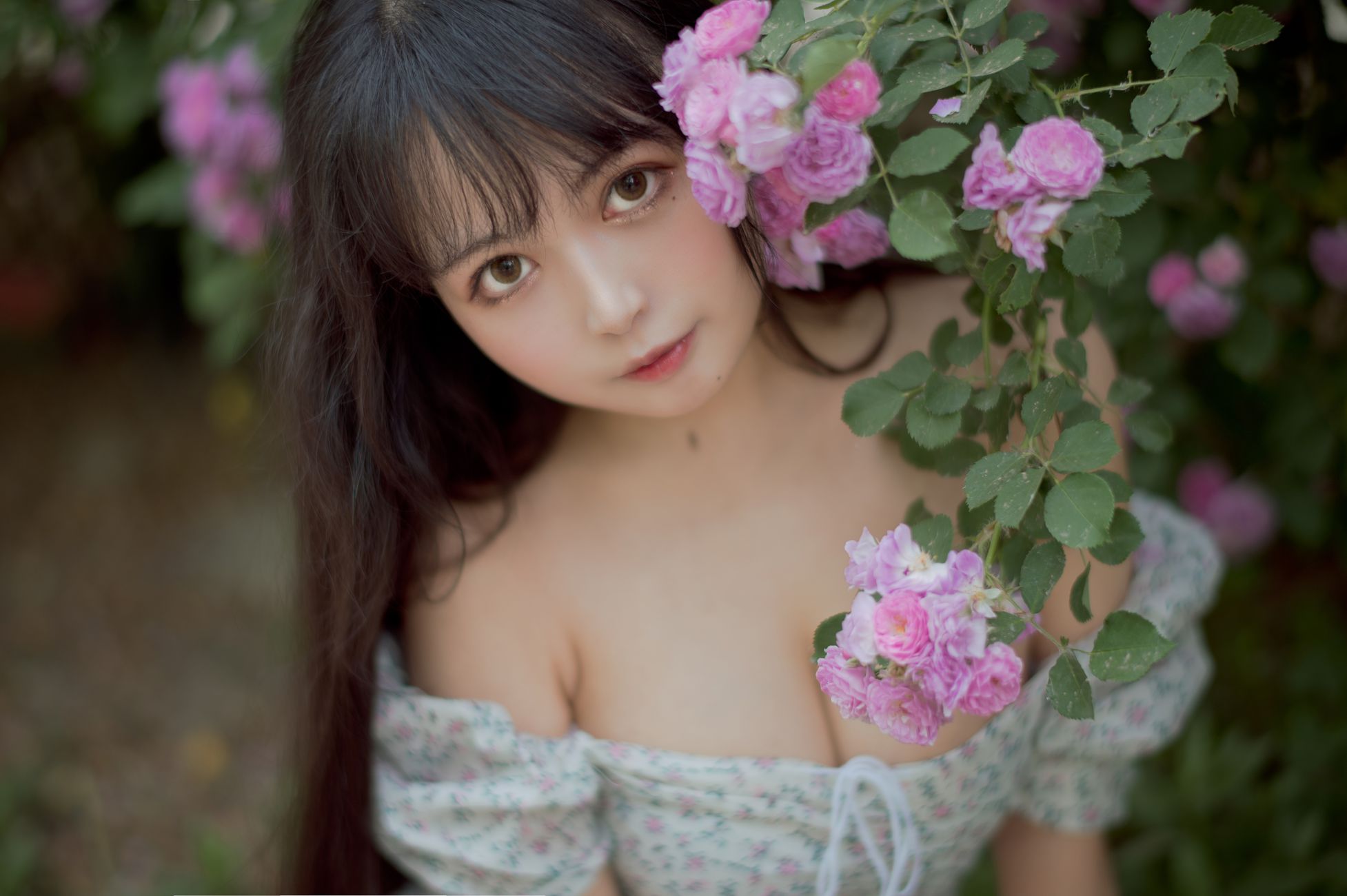 图片[19]-[喵糖映画]VOL.338 蔷薇少女[24P] – 速更版-美库