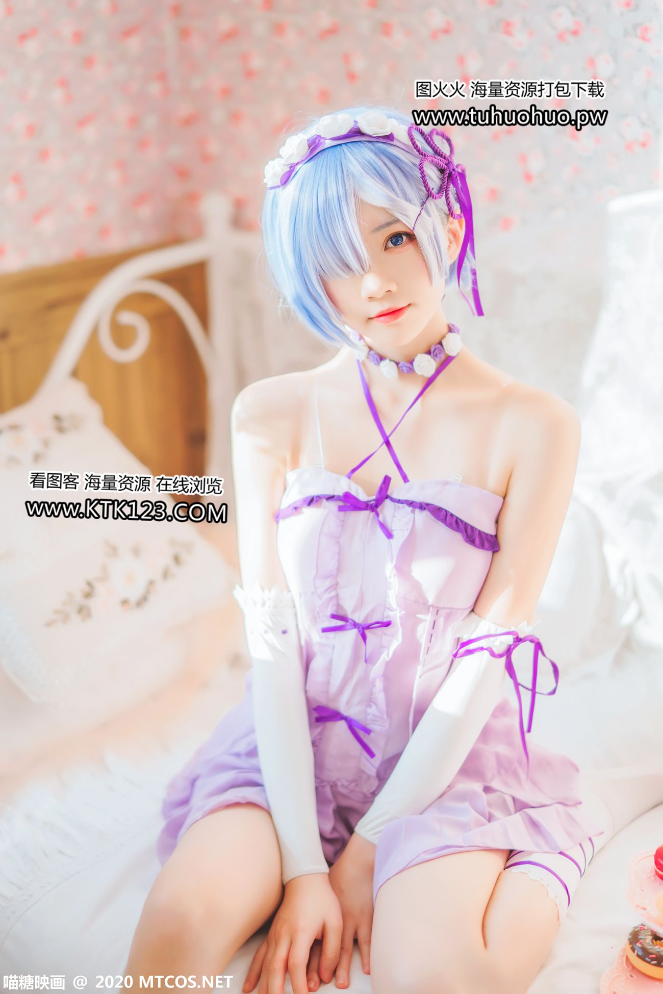 图片[16]-[喵糖映画]VOL.337 雷姆睡裙[26P] – 速更版-美库