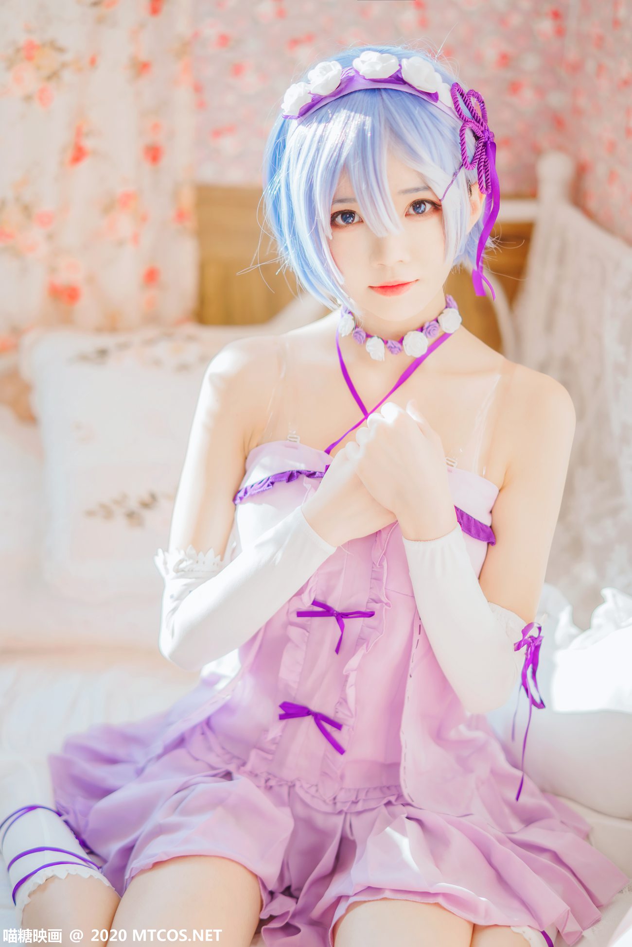 图片[17]-[喵糖映画]VOL.337 雷姆睡裙[26P] – 速更版-美库