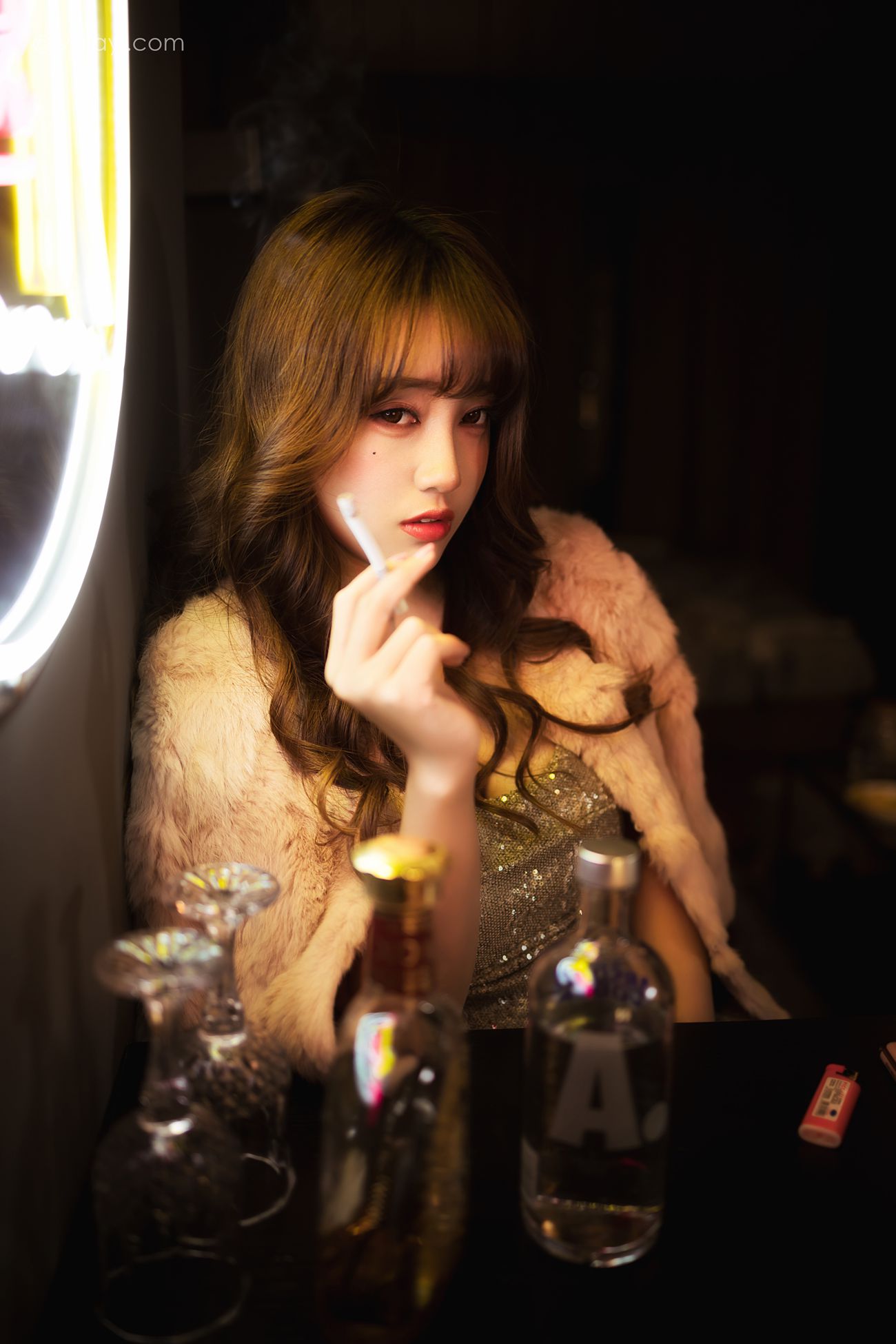 图片[45]-[YALAYI雅拉伊]2021.01.13 NO.751 独自买醉 虞艺[51P] – 速更版-美库