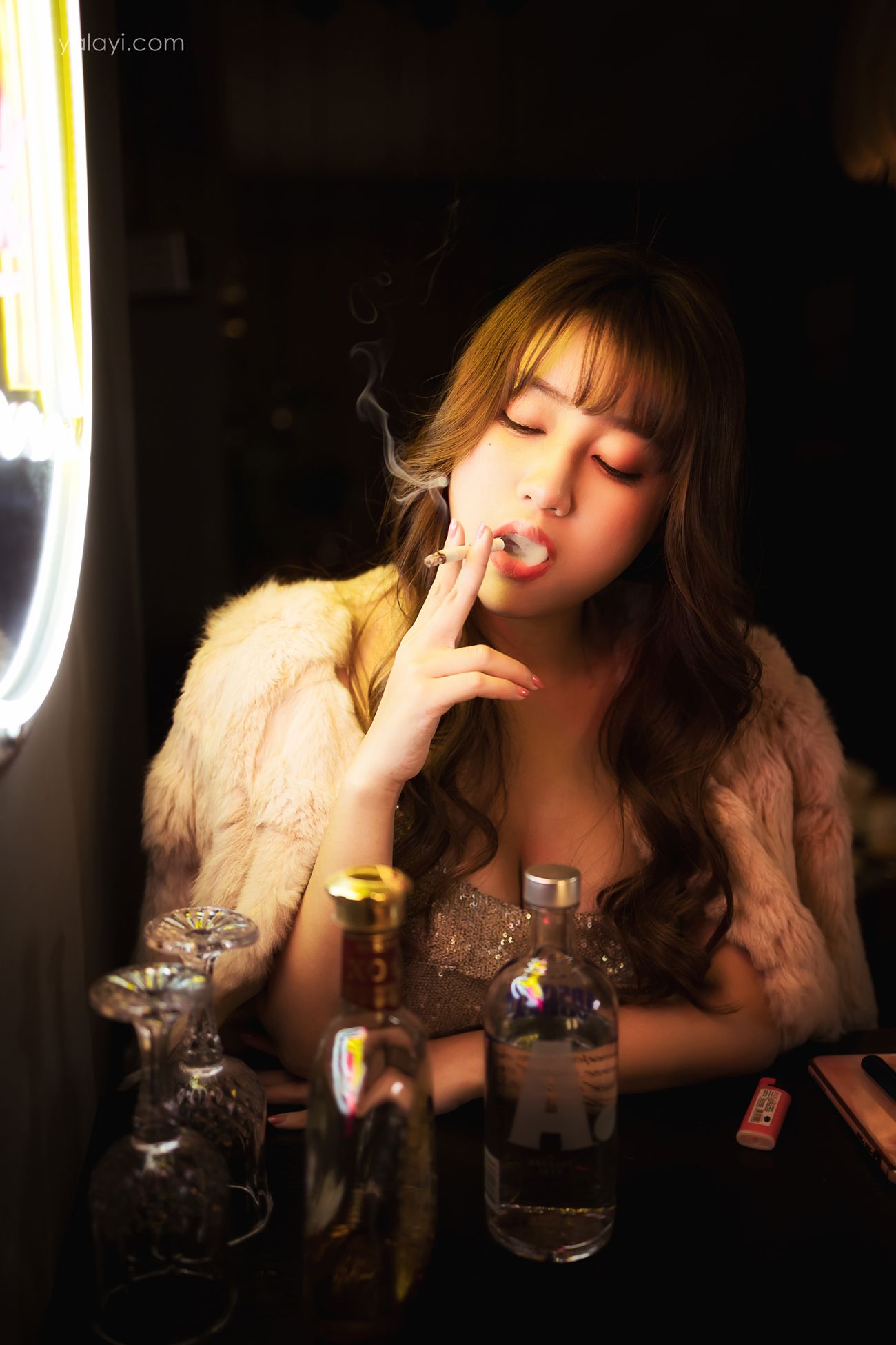 图片[49]-[YALAYI雅拉伊]2021.01.13 NO.751 独自买醉 虞艺[51P] – 速更版-美库