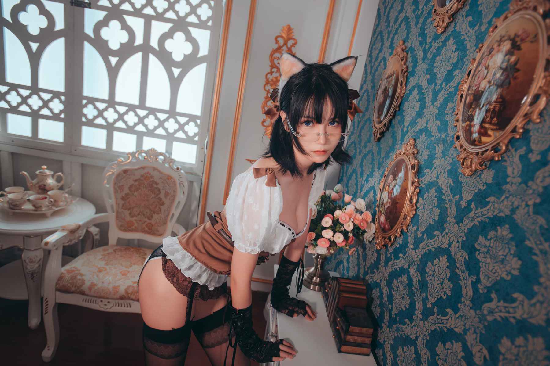 图片[24]-逐月Su 猫耳娘 [32P] – 速更版-美库