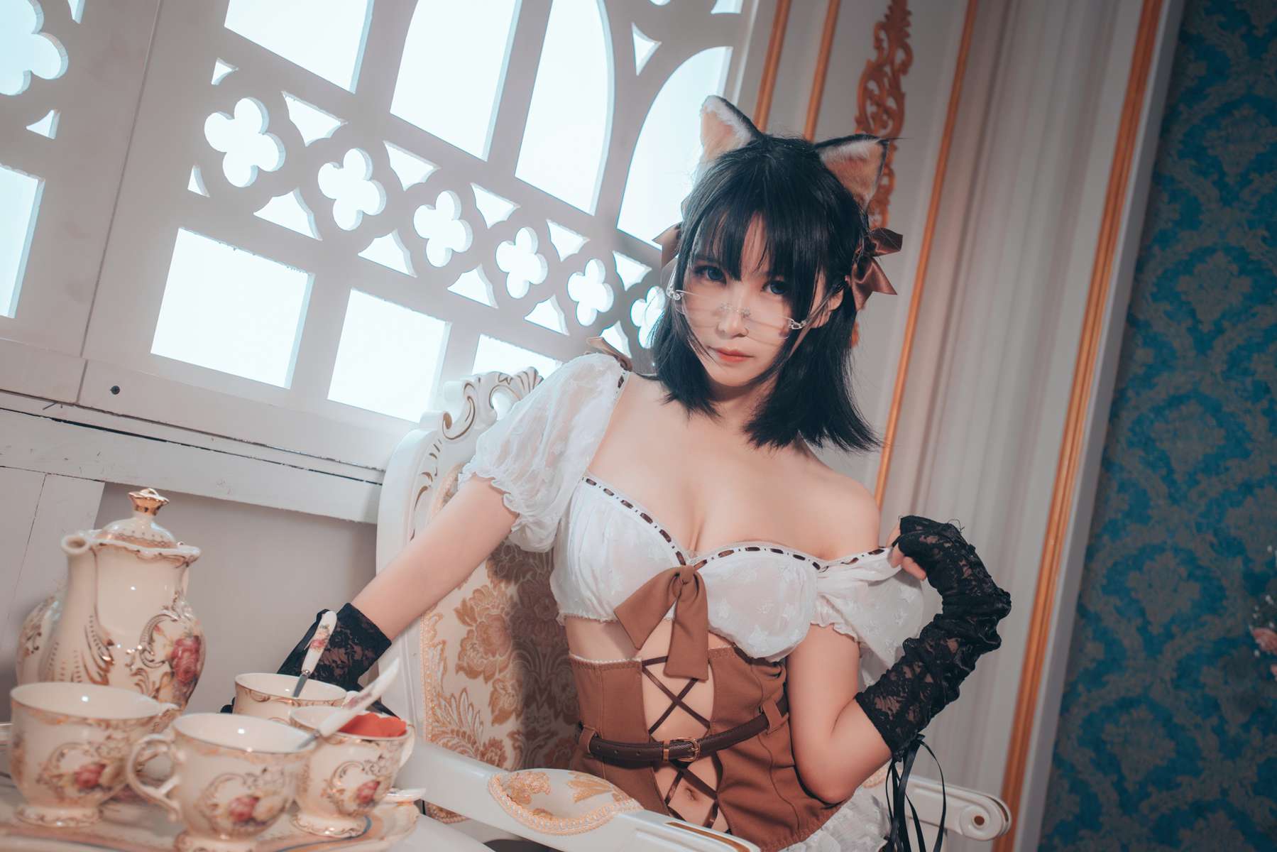 图片[29]-逐月Su 猫耳娘 [32P] – 速更版-美库