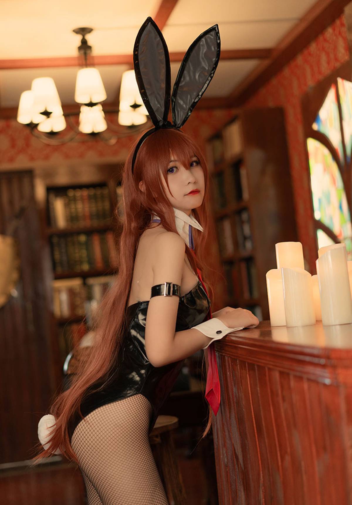 图片[23]-逐月Su 牧濑红莉栖兔女郎 [27P] – 速更版-美库