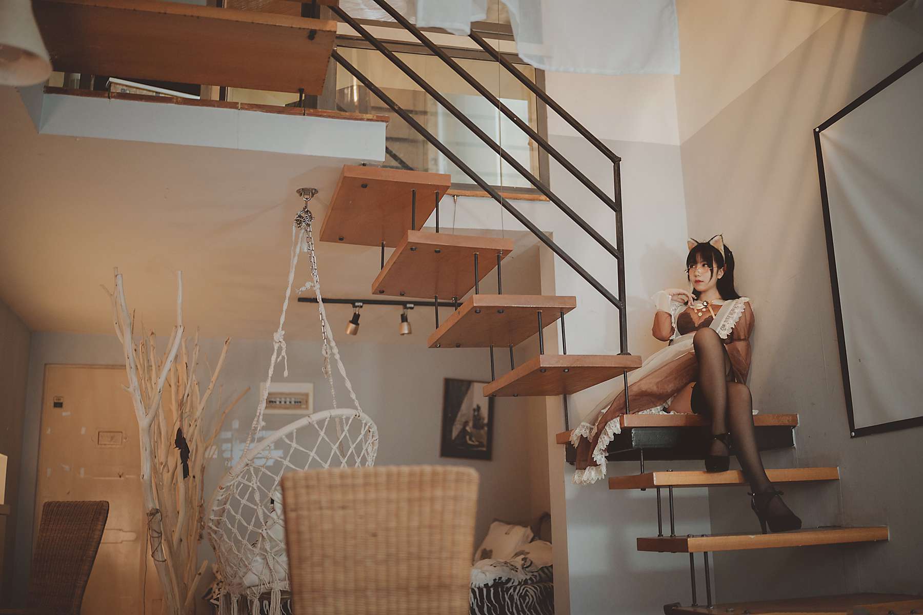 图片[40]-逐月Su 透明女仆 [46P] – 速更版-美库