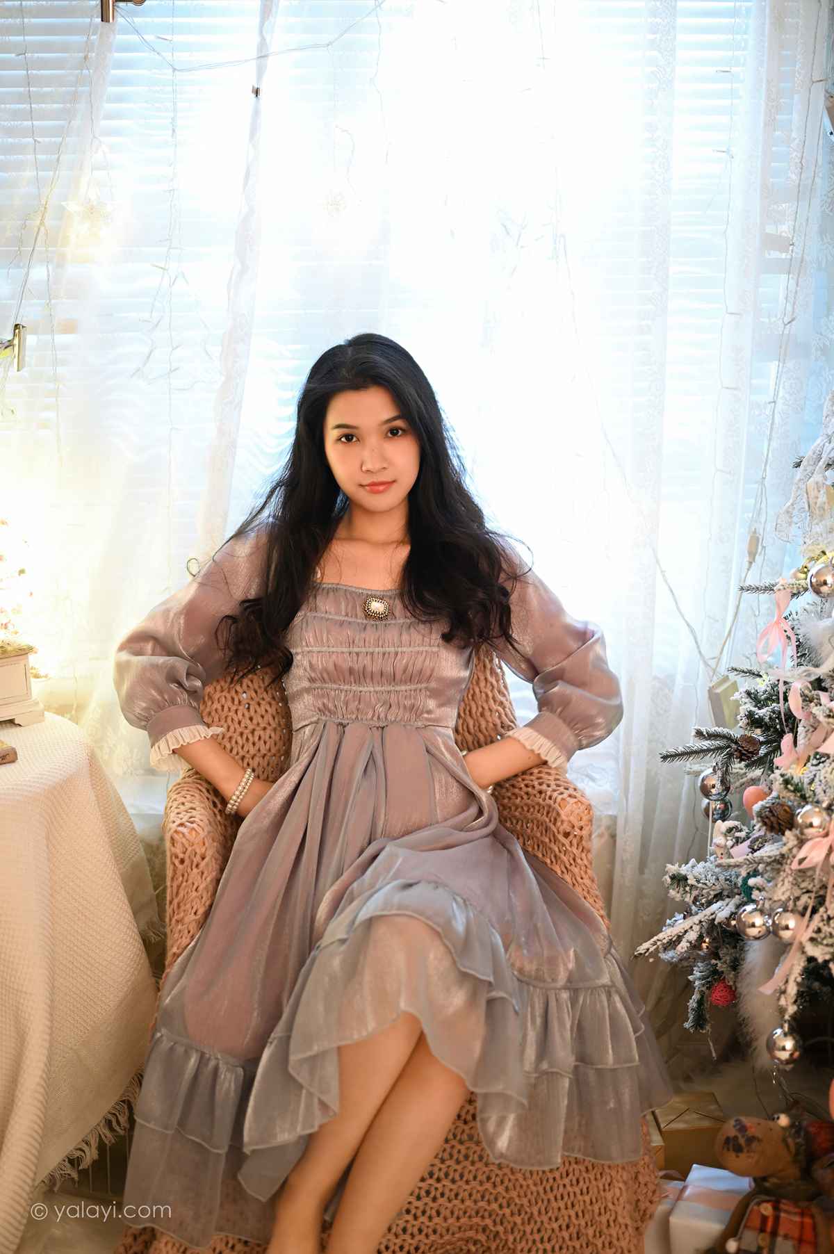 图片[11]-[YALAYI雅拉伊]2020.12.25 NO.744 虞艺《平安夜有我》[41P] – 速更版-美库