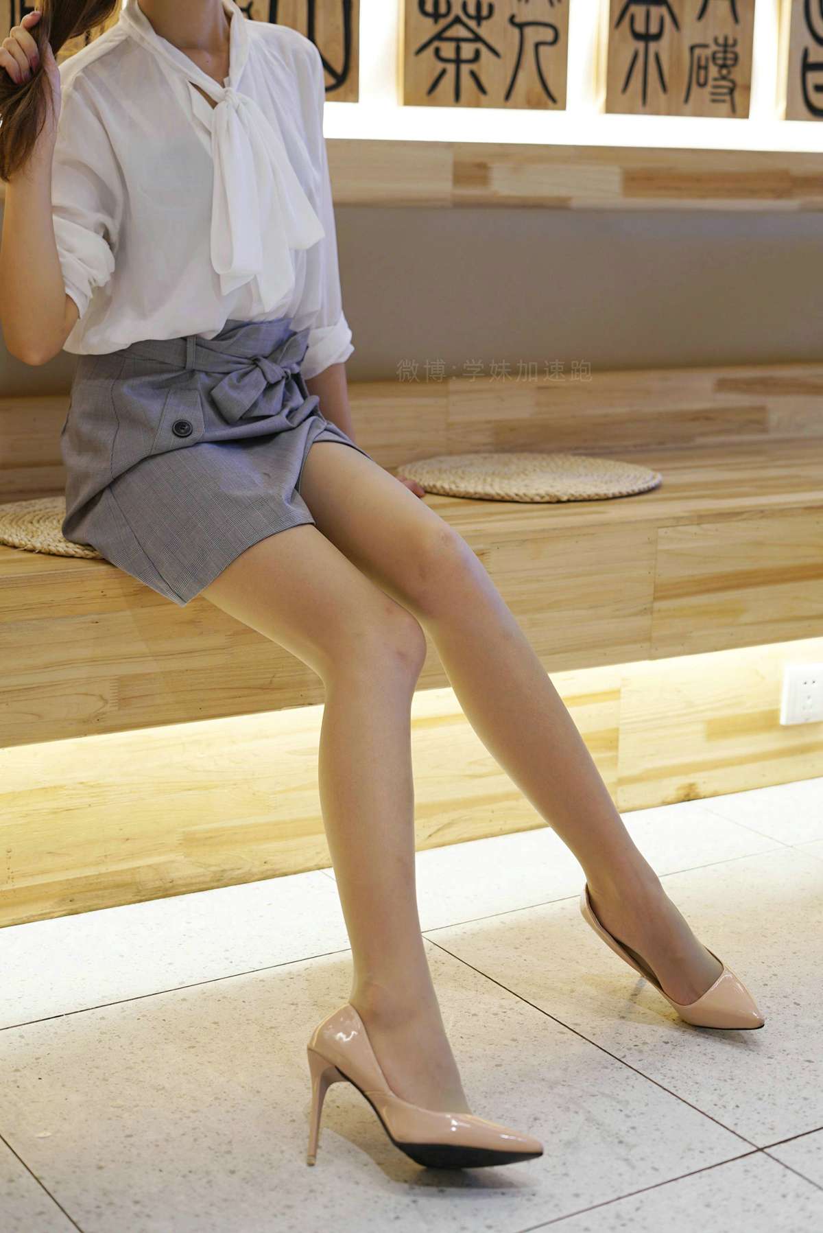 图片[68]-[学妹加速跑] XM091 《霸王茶姬-琪琪》[92P] – 速更版-美库