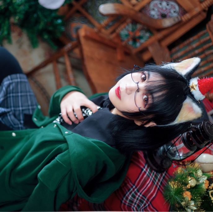 图片[18]-逐月Su 圣诞喵 [16P] – 速更版-美库