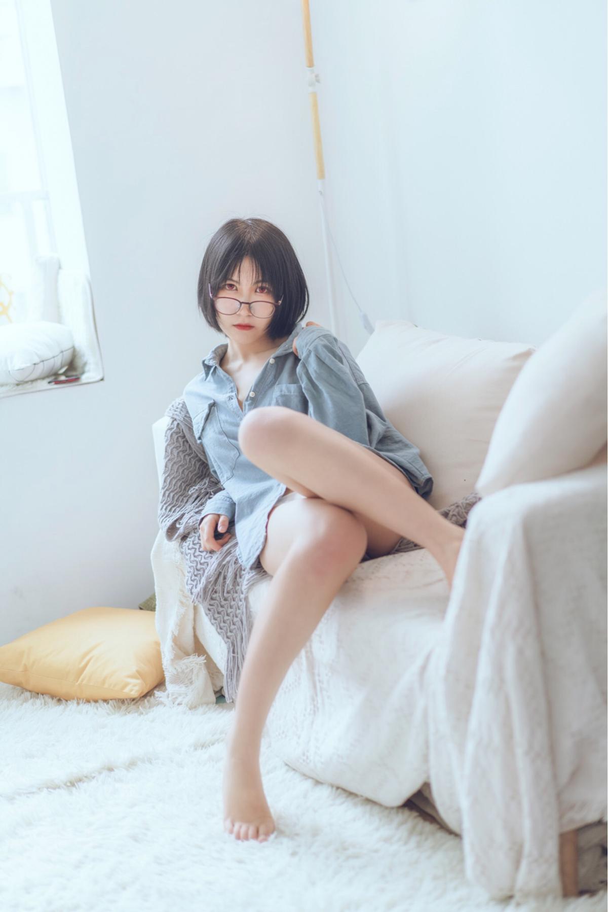 图片[18]-逐月Su 蓝色衬衫发布 [22P] – 速更版-美库