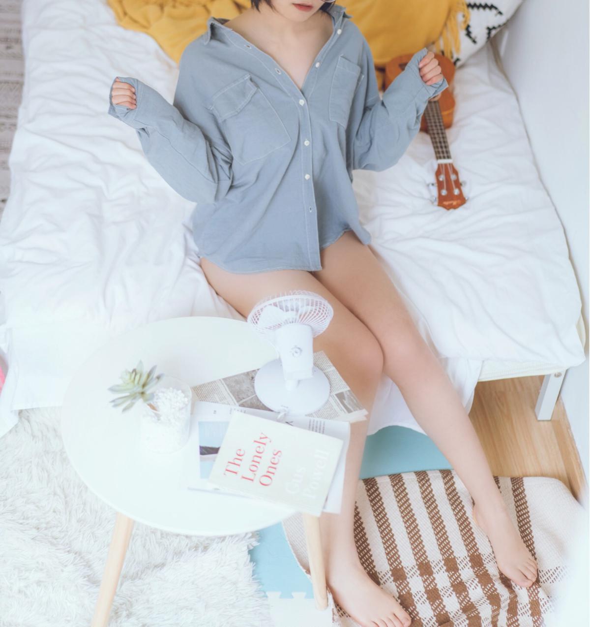 图片[20]-逐月Su 蓝色衬衫发布 [22P] – 速更版-美库