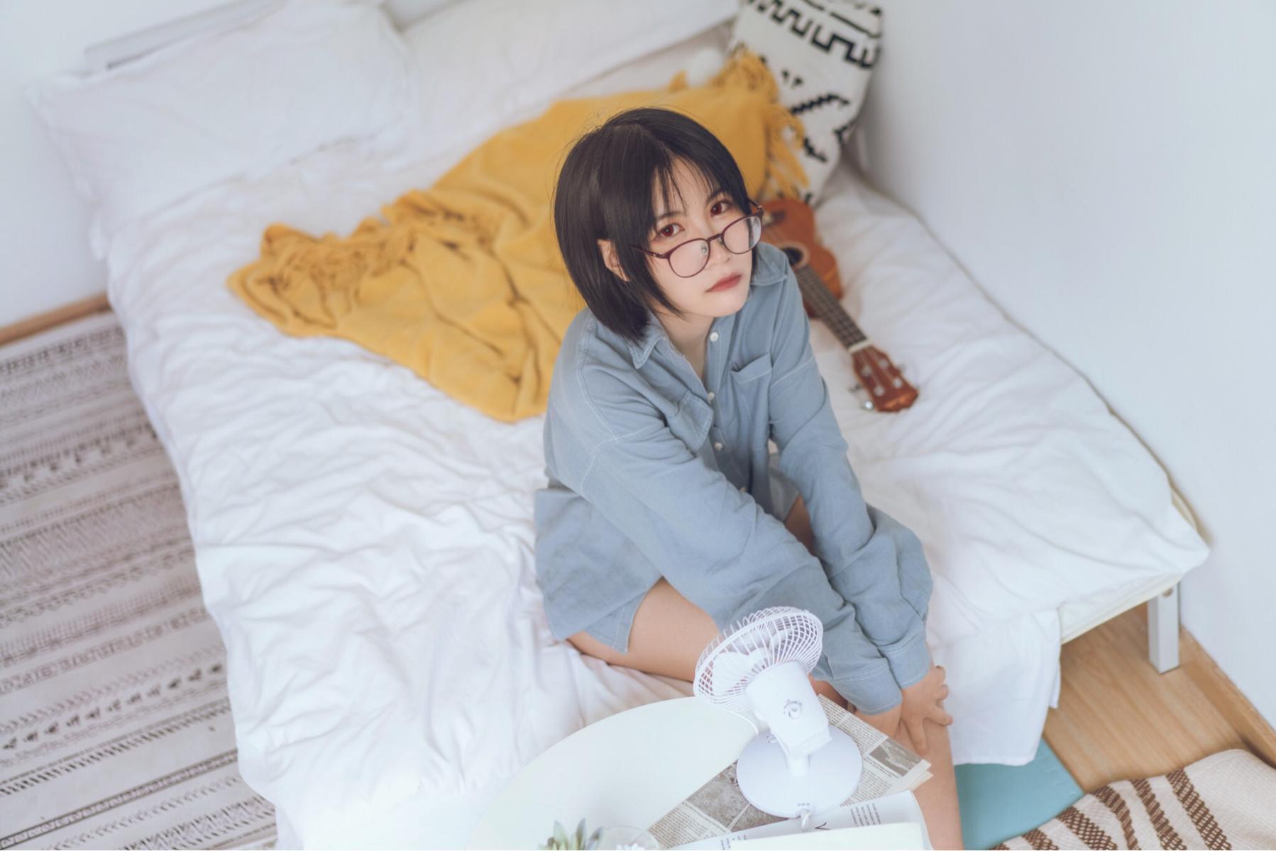 图片[22]-逐月Su 蓝色衬衫发布 [22P] – 速更版-美库