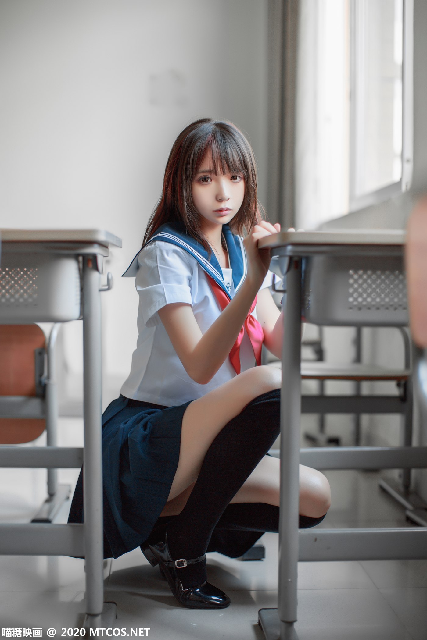 图片[27]-[喵糖映画]VOL.340 同桌的水手服[33P] – 速更版-美库