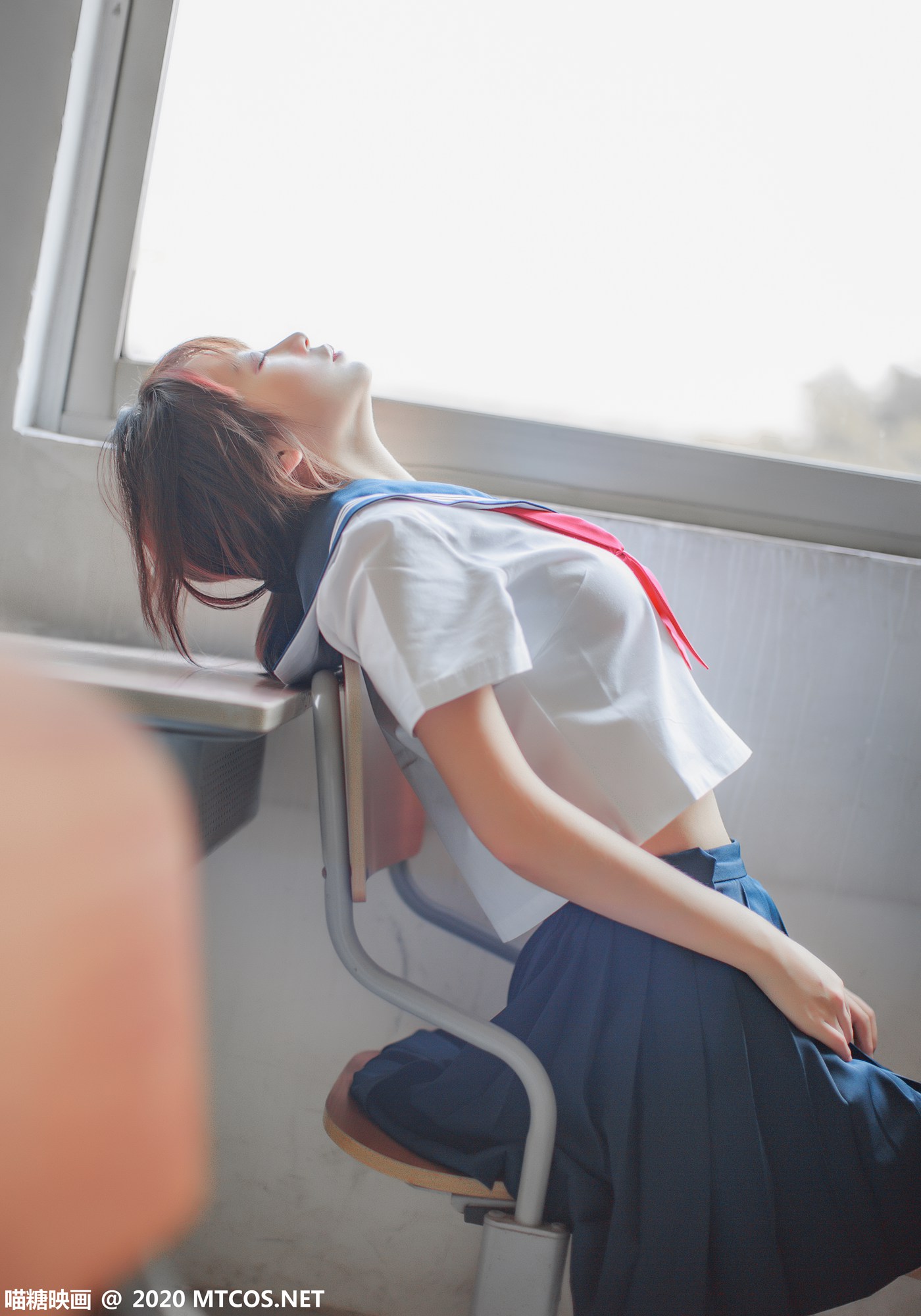 图片[33]-[喵糖映画]VOL.340 同桌的水手服[33P] – 速更版-美库