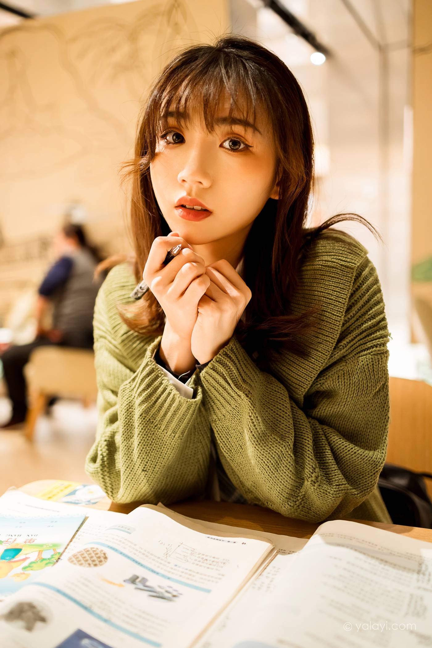 图片[10]-[YALAYI雅拉伊]2021.01.19 NO.753 一起补习的日子 果果[51P] – 速更版-美库