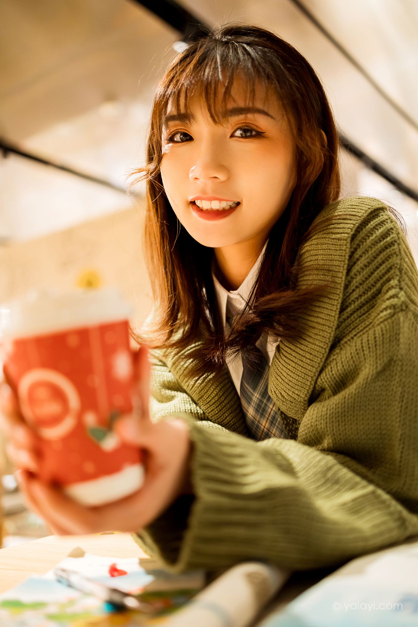 图片[18]-[YALAYI雅拉伊]2021.01.19 NO.753 一起补习的日子 果果[51P] – 速更版-美库