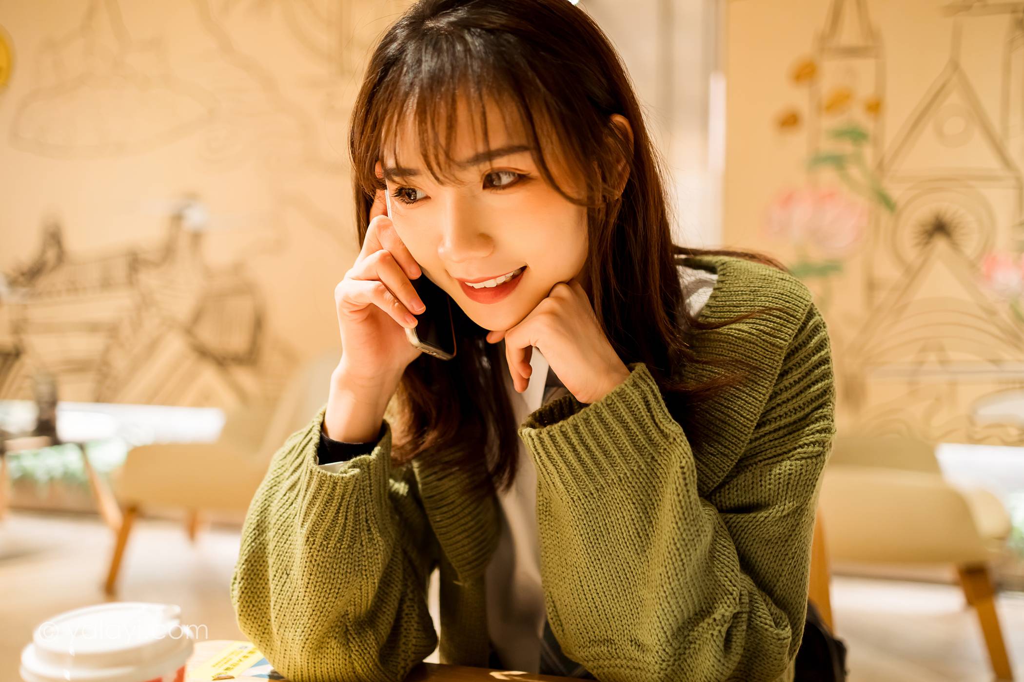 图片[19]-[YALAYI雅拉伊]2021.01.19 NO.753 一起补习的日子 果果[51P] – 速更版-美库