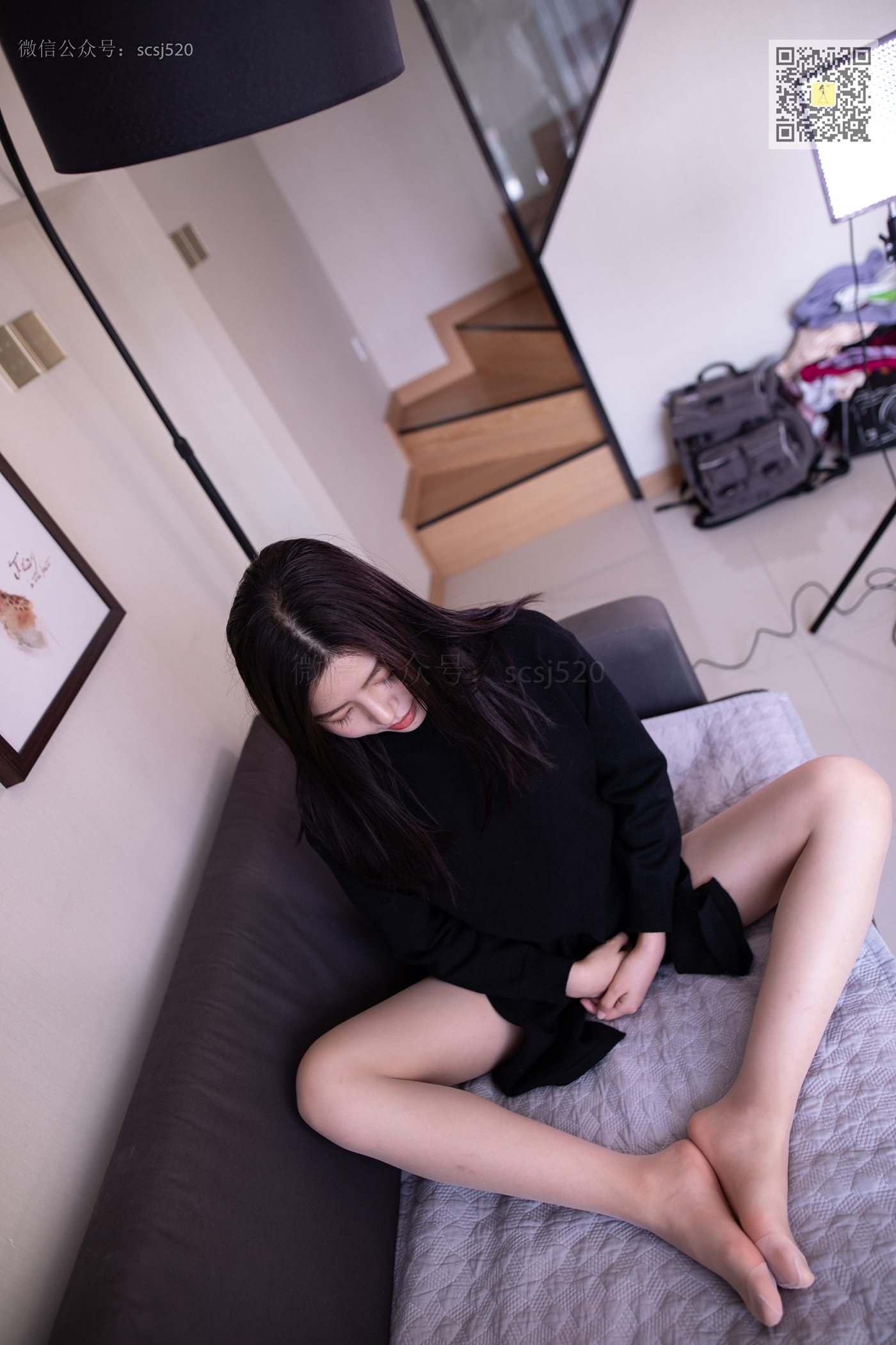 图片[39]-[LSS山茶摄影]NO.276 左左 自己穿丝袜来拍摄[79P] – 速更版-美库