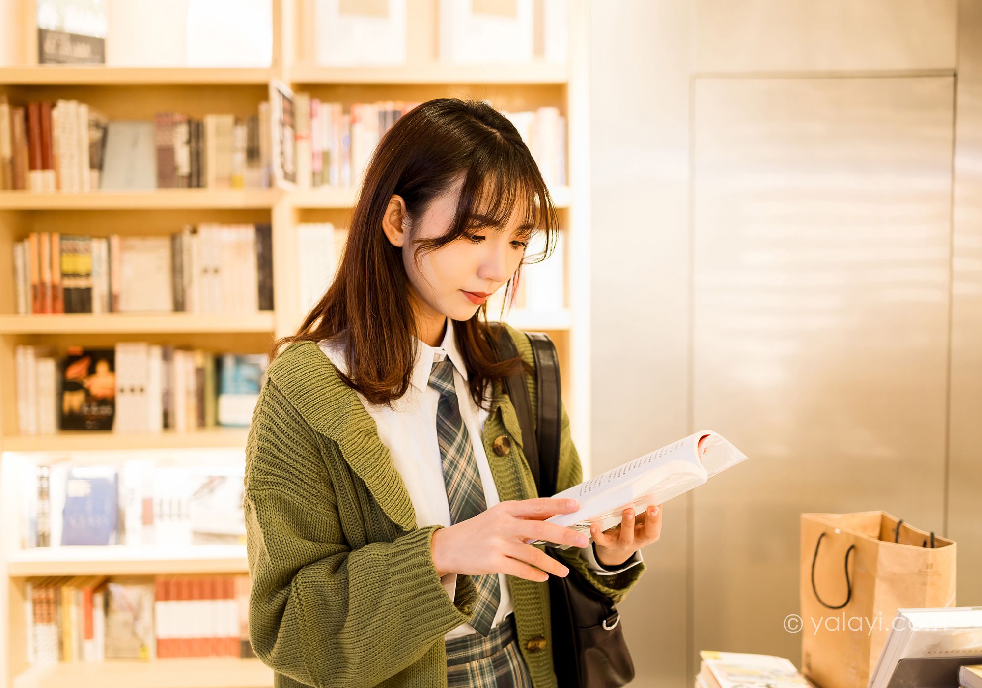 图片[44]-[YALAYI雅拉伊]2021.01.19 NO.753 一起补习的日子 果果[51P] – 速更版-美库