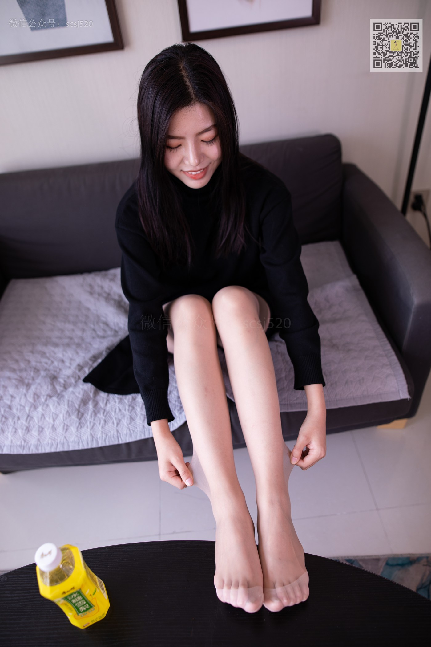 图片[58]-[LSS山茶摄影]NO.276 左左 自己穿丝袜来拍摄[79P] – 速更版-美库