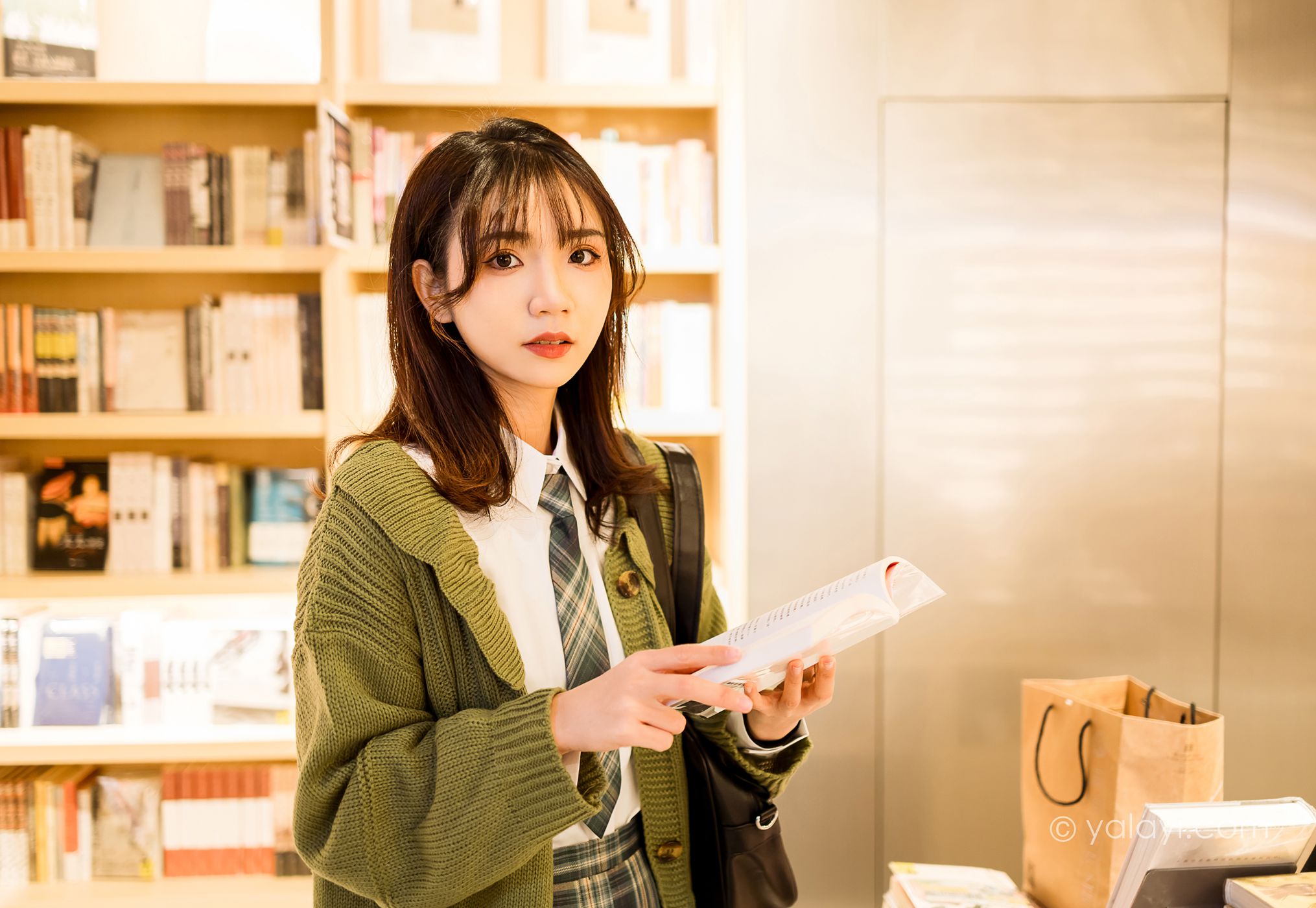 图片[45]-[YALAYI雅拉伊]2021.01.19 NO.753 一起补习的日子 果果[51P] – 速更版-美库