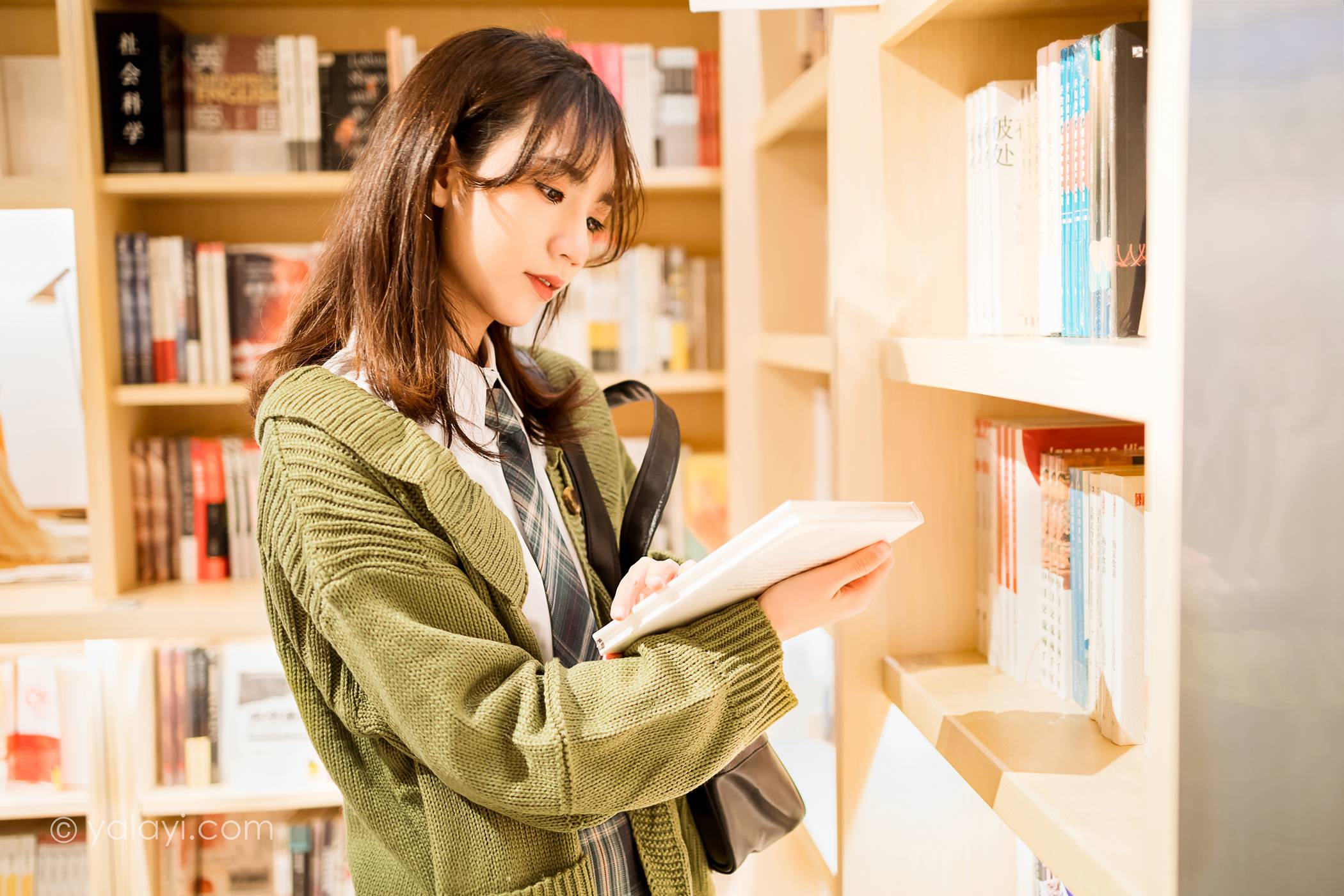 图片[47]-[YALAYI雅拉伊]2021.01.19 NO.753 一起补习的日子 果果[51P] – 速更版-美库