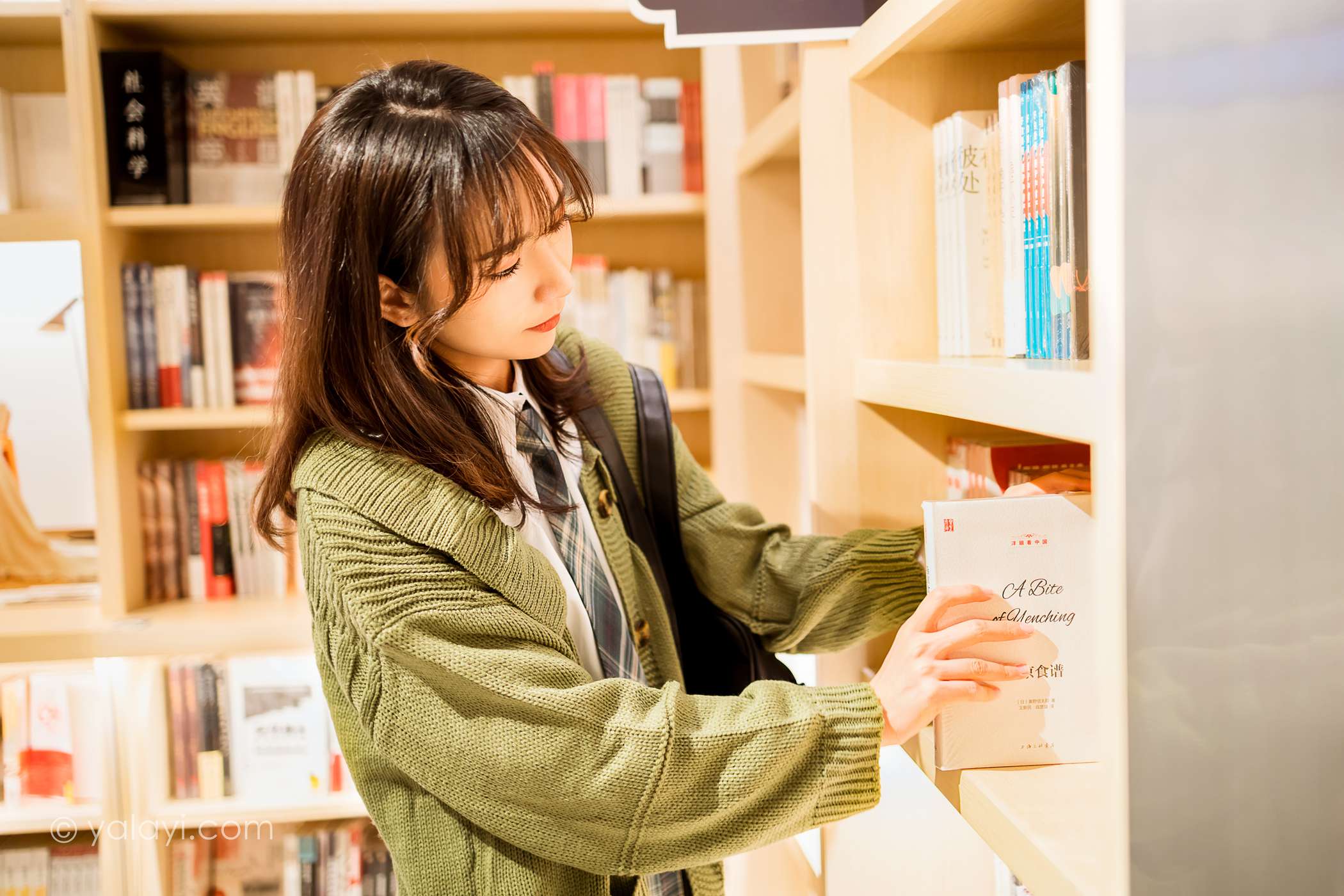 图片[49]-[YALAYI雅拉伊]2021.01.19 NO.753 一起补习的日子 果果[51P] – 速更版-美库