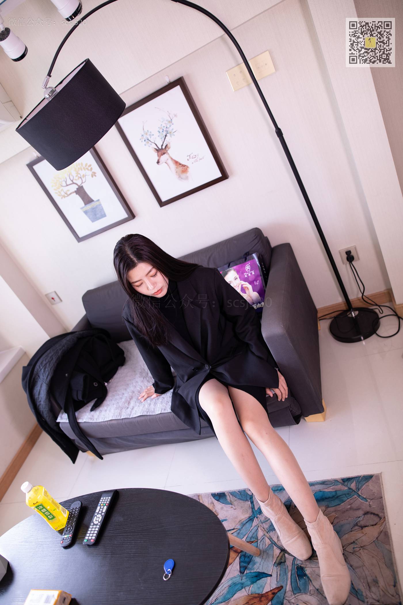 图片[70]-[LSS山茶摄影]NO.276 左左 自己穿丝袜来拍摄[79P] – 速更版-美库