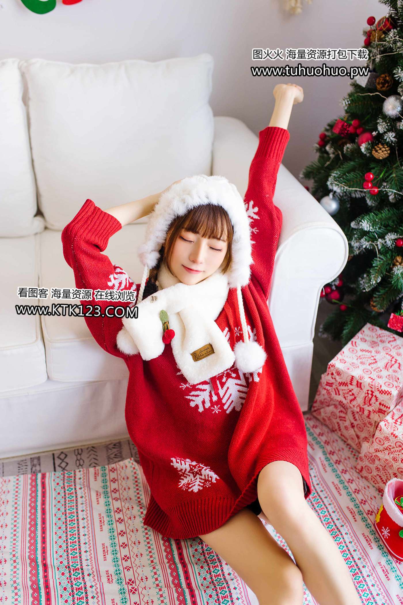 图片[23]-[喵糖映画]VOL.342 圣诞节[33P] – 速更版-美库