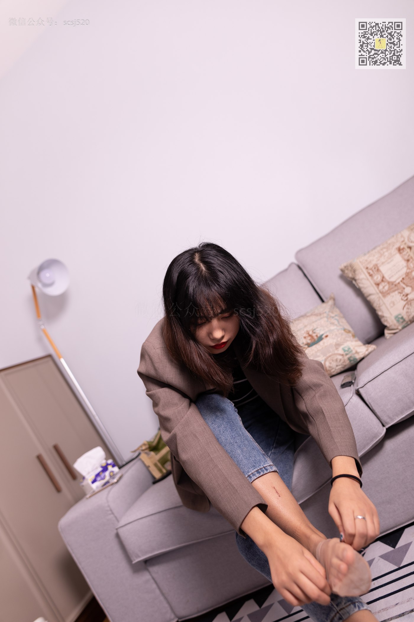 图片[18]-[LSS山茶摄影]NO.278 婷婷 丝袜棉袜哪个是你最爱[82P] – 速更版-美库