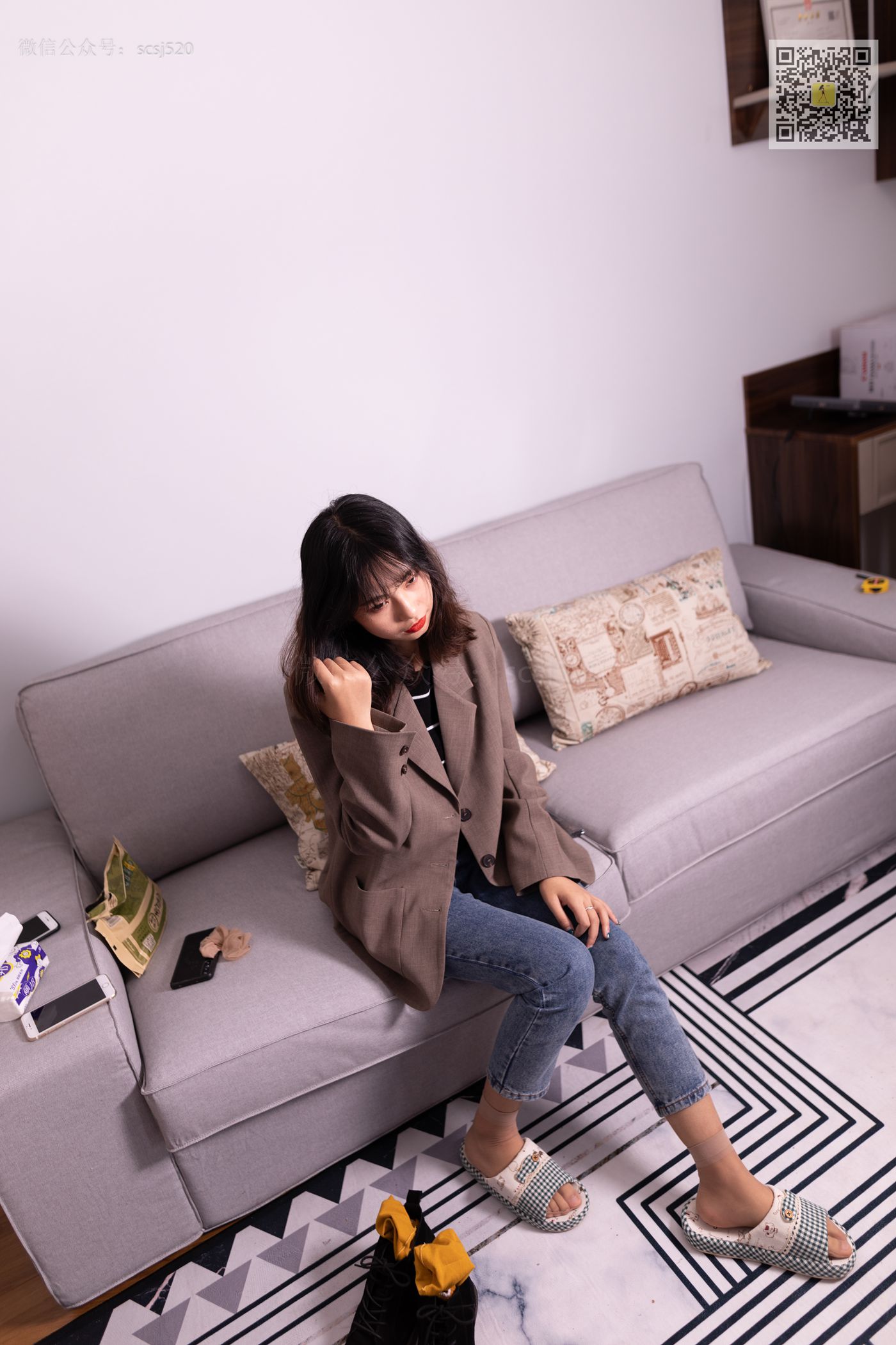 图片[26]-[LSS山茶摄影]NO.278 婷婷 丝袜棉袜哪个是你最爱[82P] – 速更版-美库