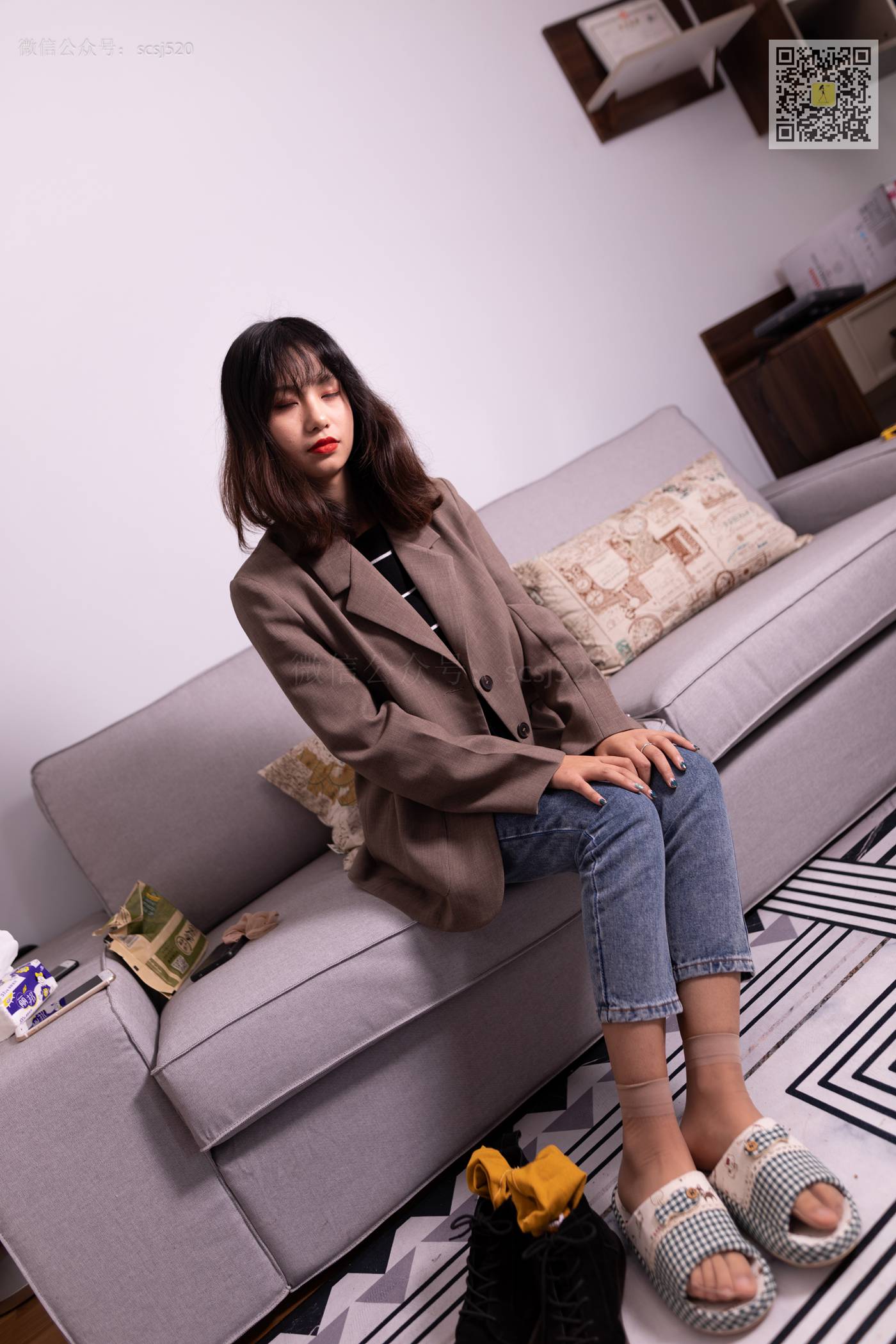 图片[30]-[LSS山茶摄影]NO.278 婷婷 丝袜棉袜哪个是你最爱[82P] – 速更版-美库