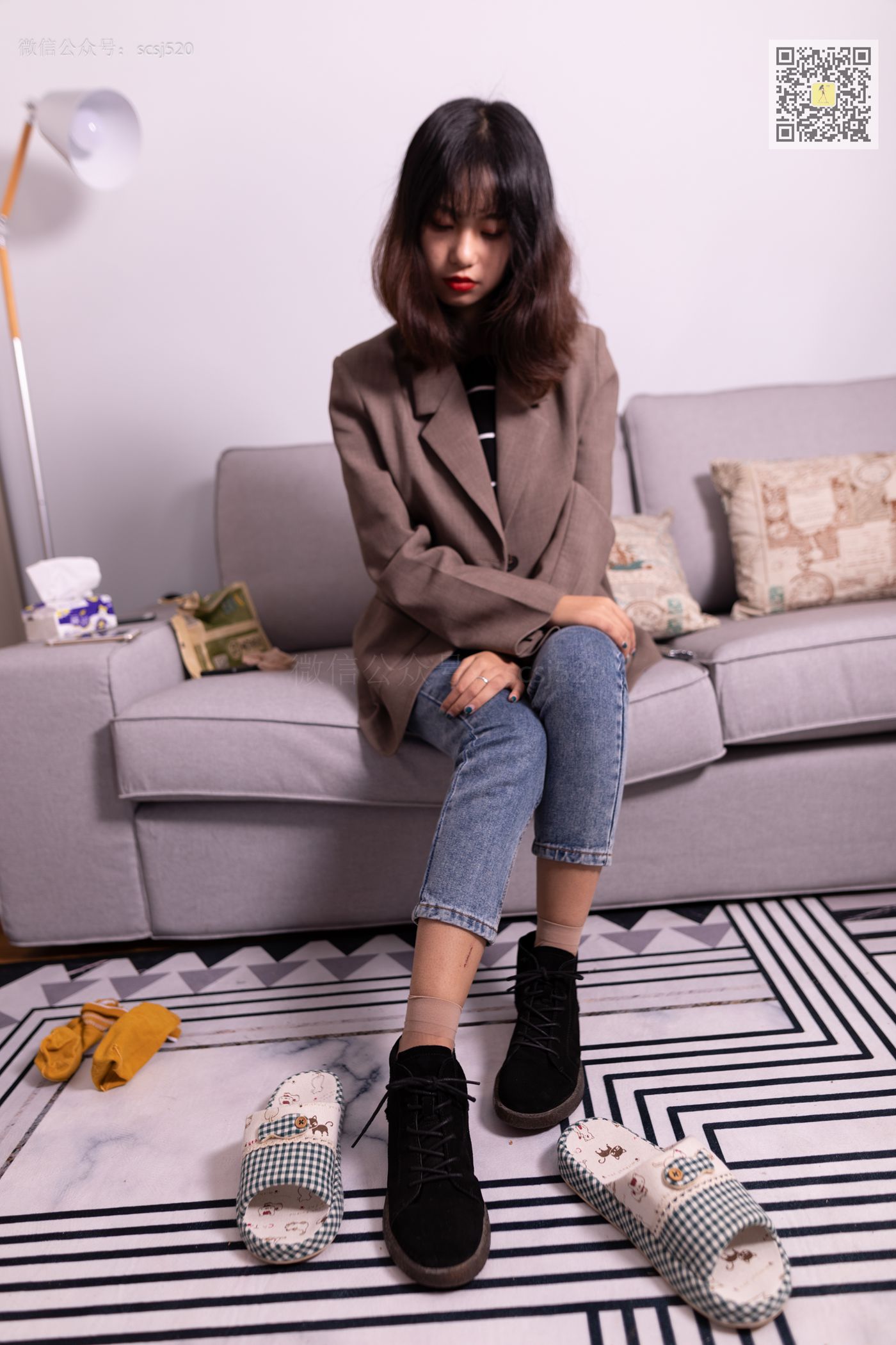 图片[36]-[LSS山茶摄影]NO.278 婷婷 丝袜棉袜哪个是你最爱[82P] – 速更版-美库