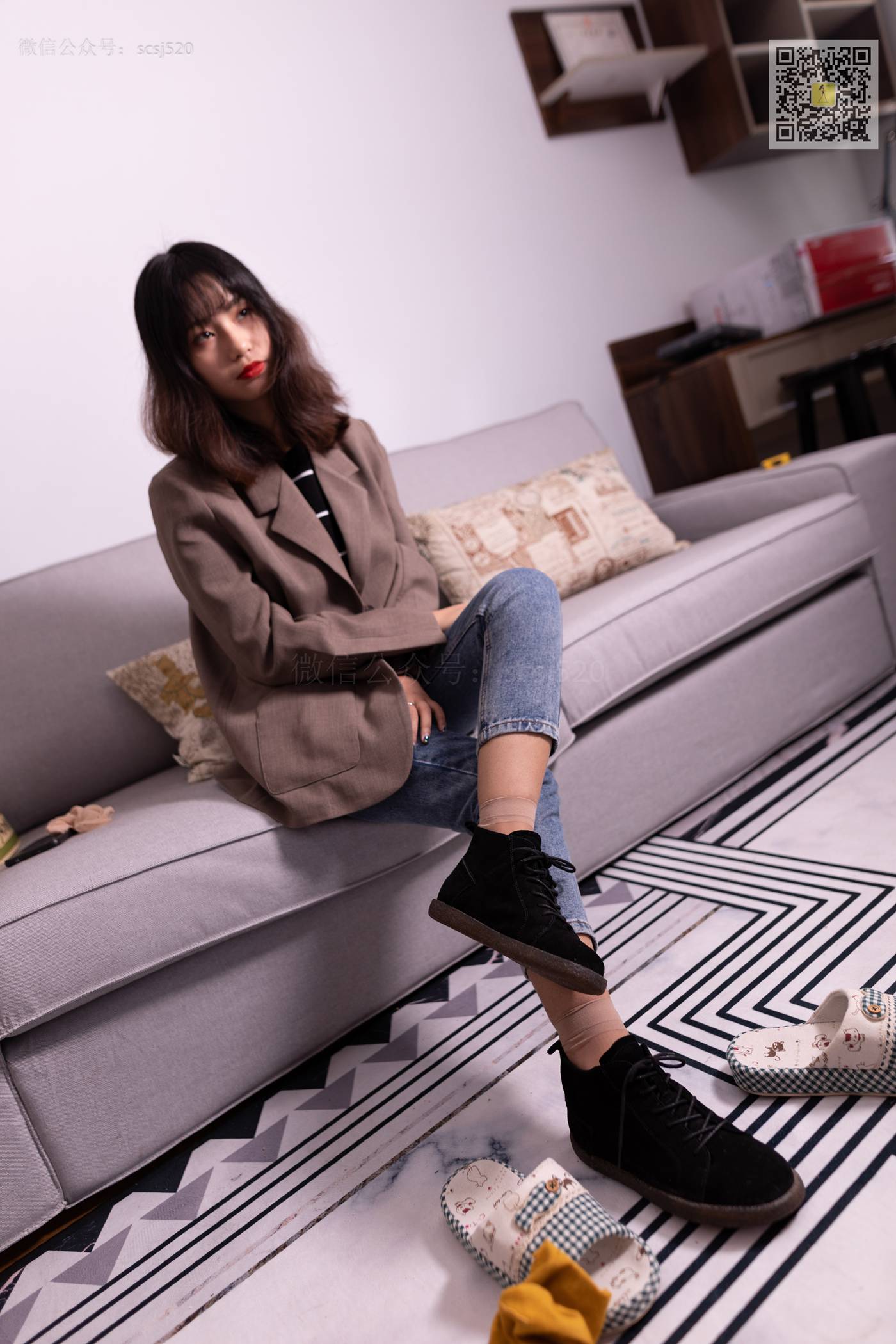 图片[42]-[LSS山茶摄影]NO.278 婷婷 丝袜棉袜哪个是你最爱[82P] – 速更版-美库