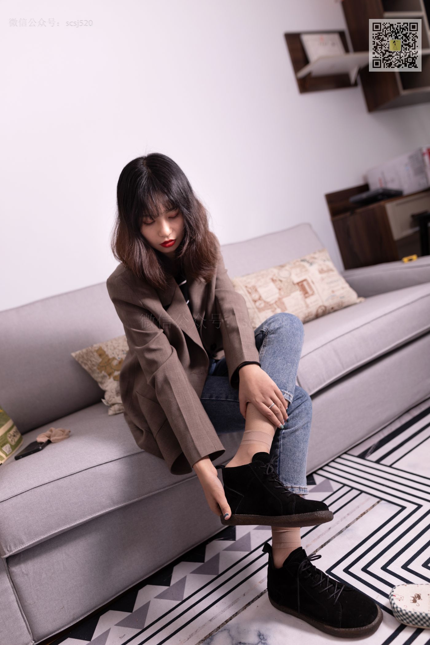 图片[43]-[LSS山茶摄影]NO.278 婷婷 丝袜棉袜哪个是你最爱[82P] – 速更版-美库