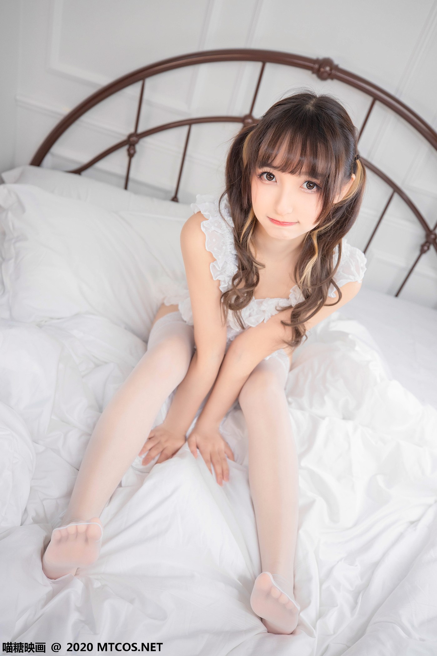 图片[26]-[喵糖映画]VOL.343 白色睡衣[25P] – 速更版-美库