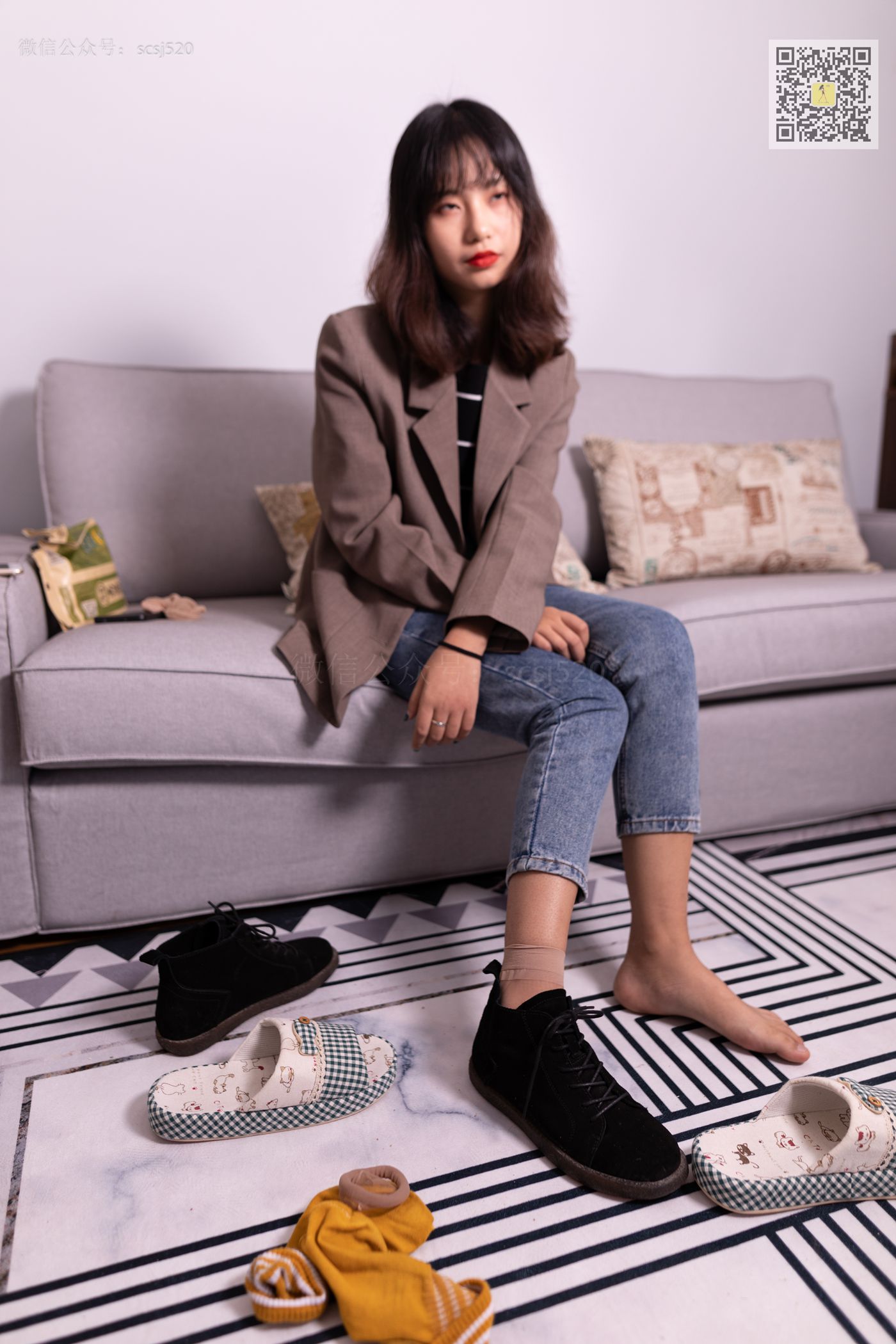 图片[59]-[LSS山茶摄影]NO.278 婷婷 丝袜棉袜哪个是你最爱[82P] – 速更版-美库