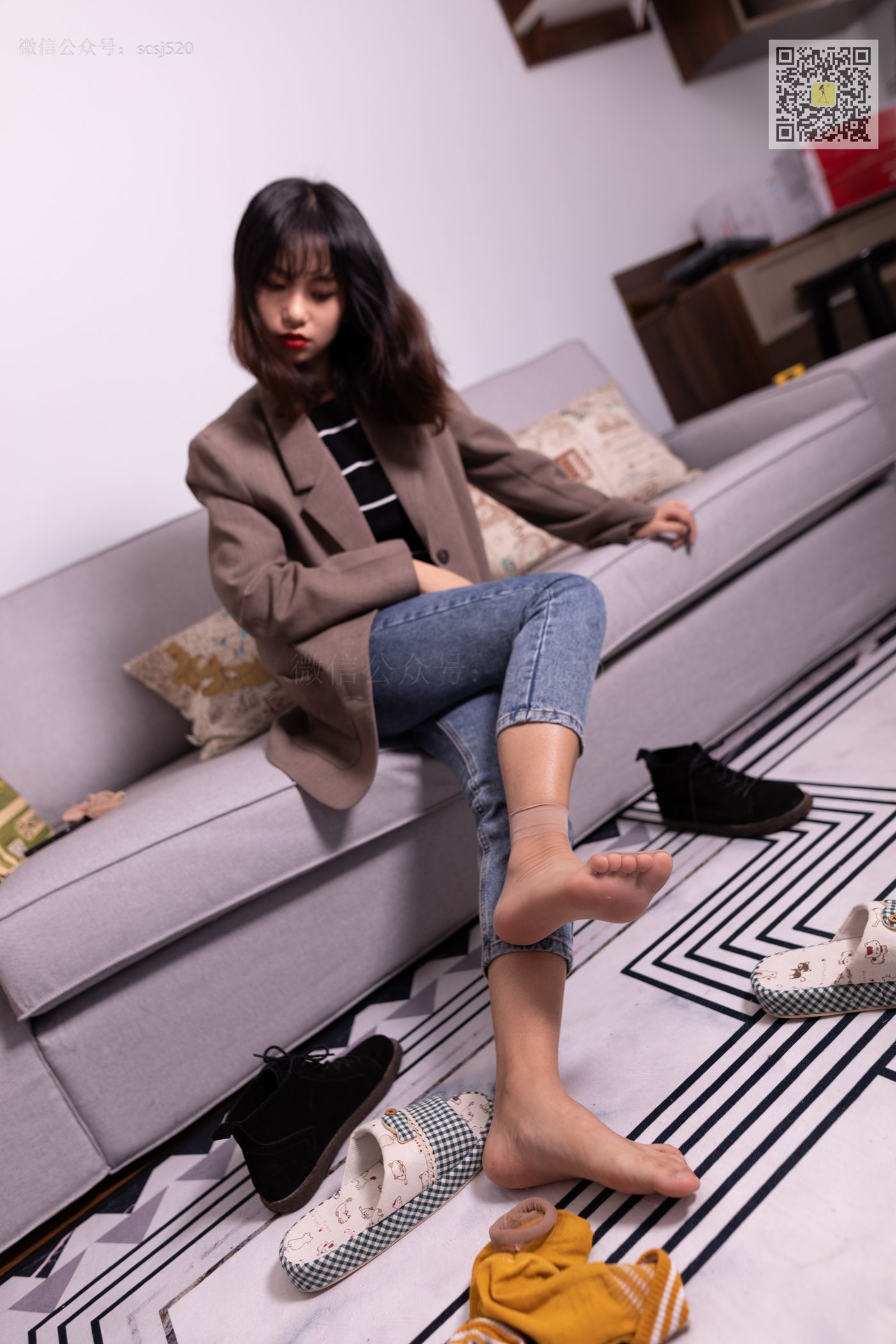 图片[62]-[LSS山茶摄影]NO.278 婷婷 丝袜棉袜哪个是你最爱[82P] – 速更版-美库