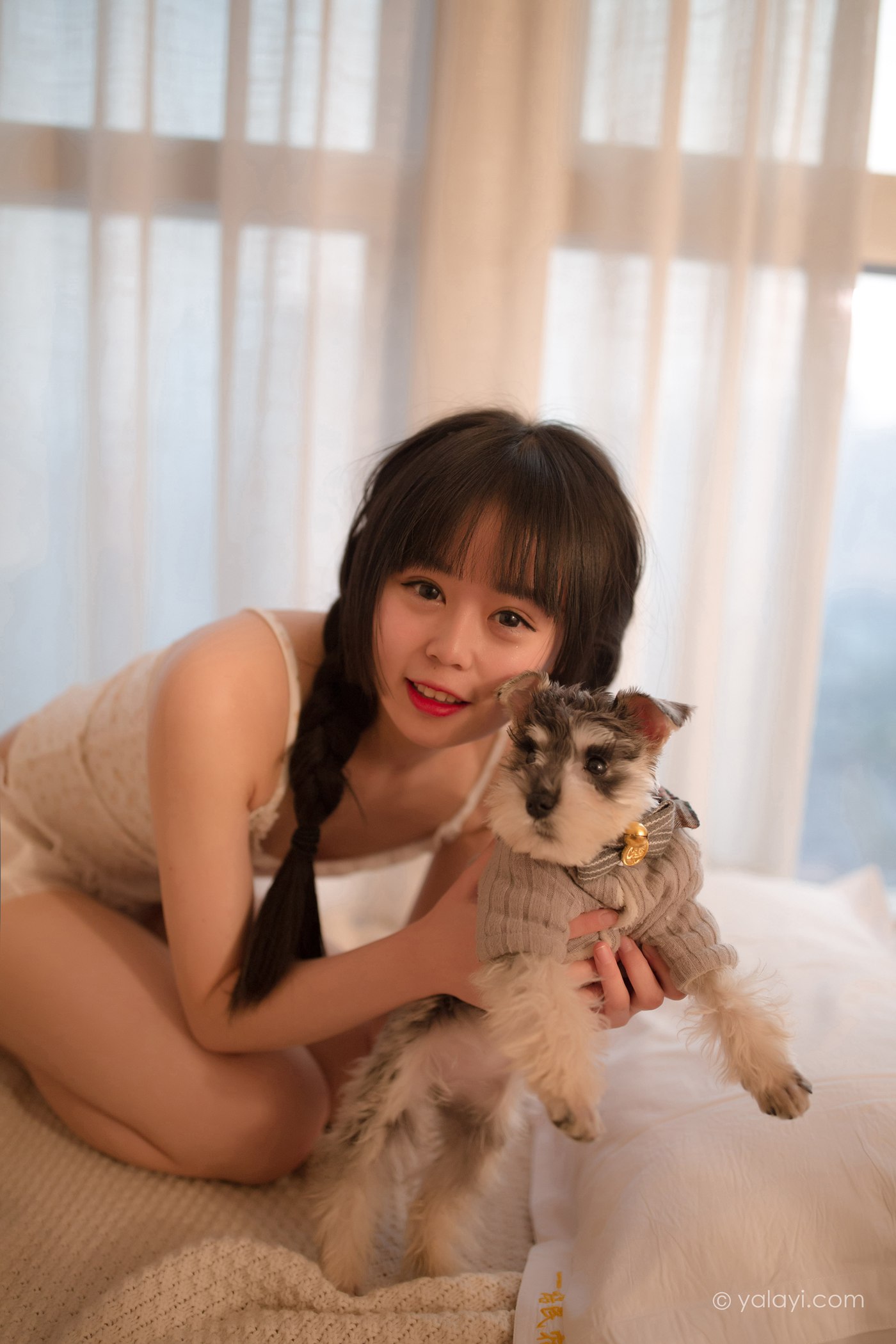 图片[28]-[YALAYI雅拉伊]2021.01.22 NO.755 零零后少女 小乖[39P] – 速更版-美库