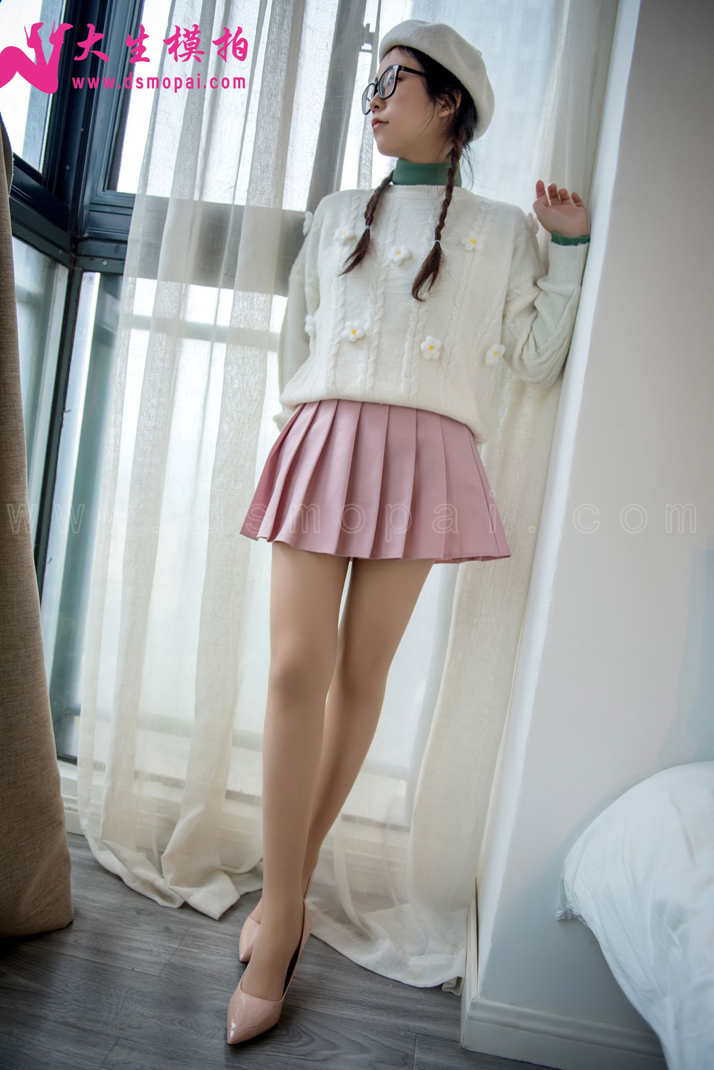图片[24]-大生模拍 NO.222 夏夏 清纯眼镜妹[46P] – 速更版-美库