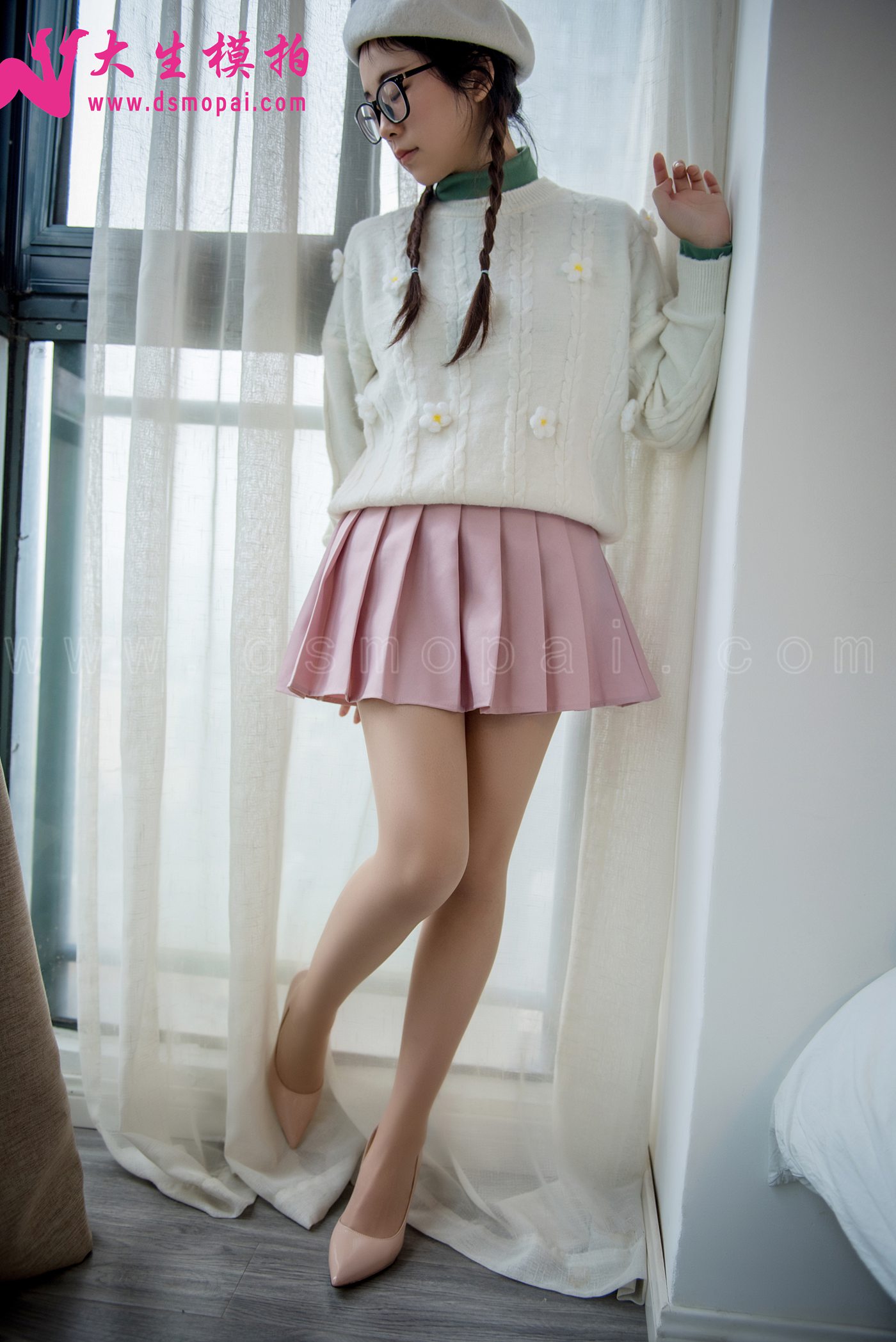 图片[26]-大生模拍 NO.222 夏夏 清纯眼镜妹[46P] – 速更版-美库