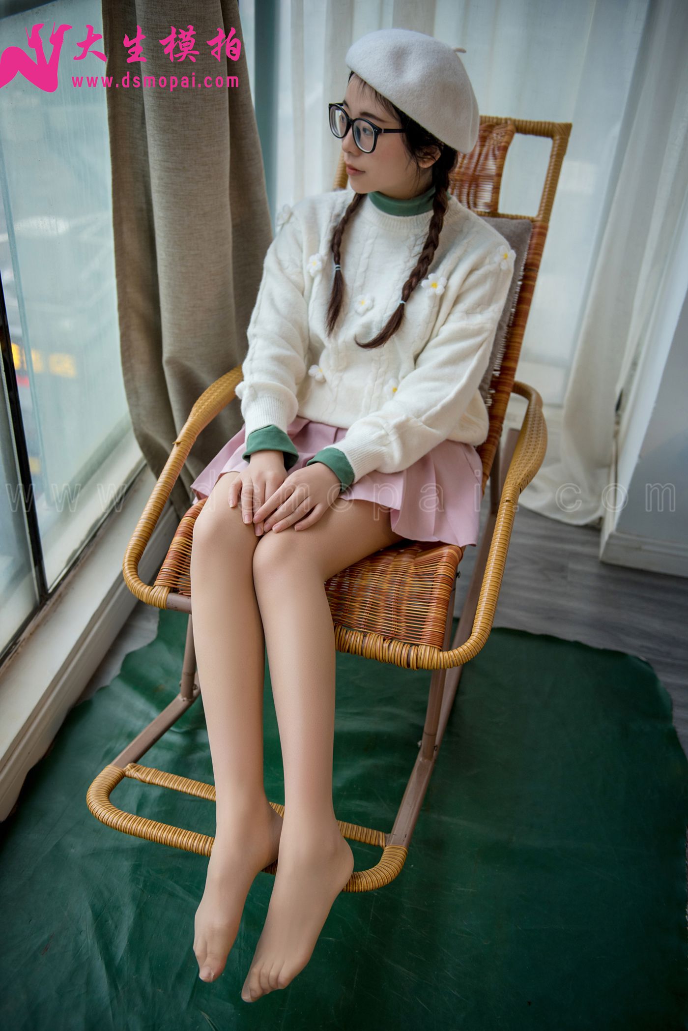 图片[43]-大生模拍 NO.222 夏夏 清纯眼镜妹[46P] – 速更版-美库