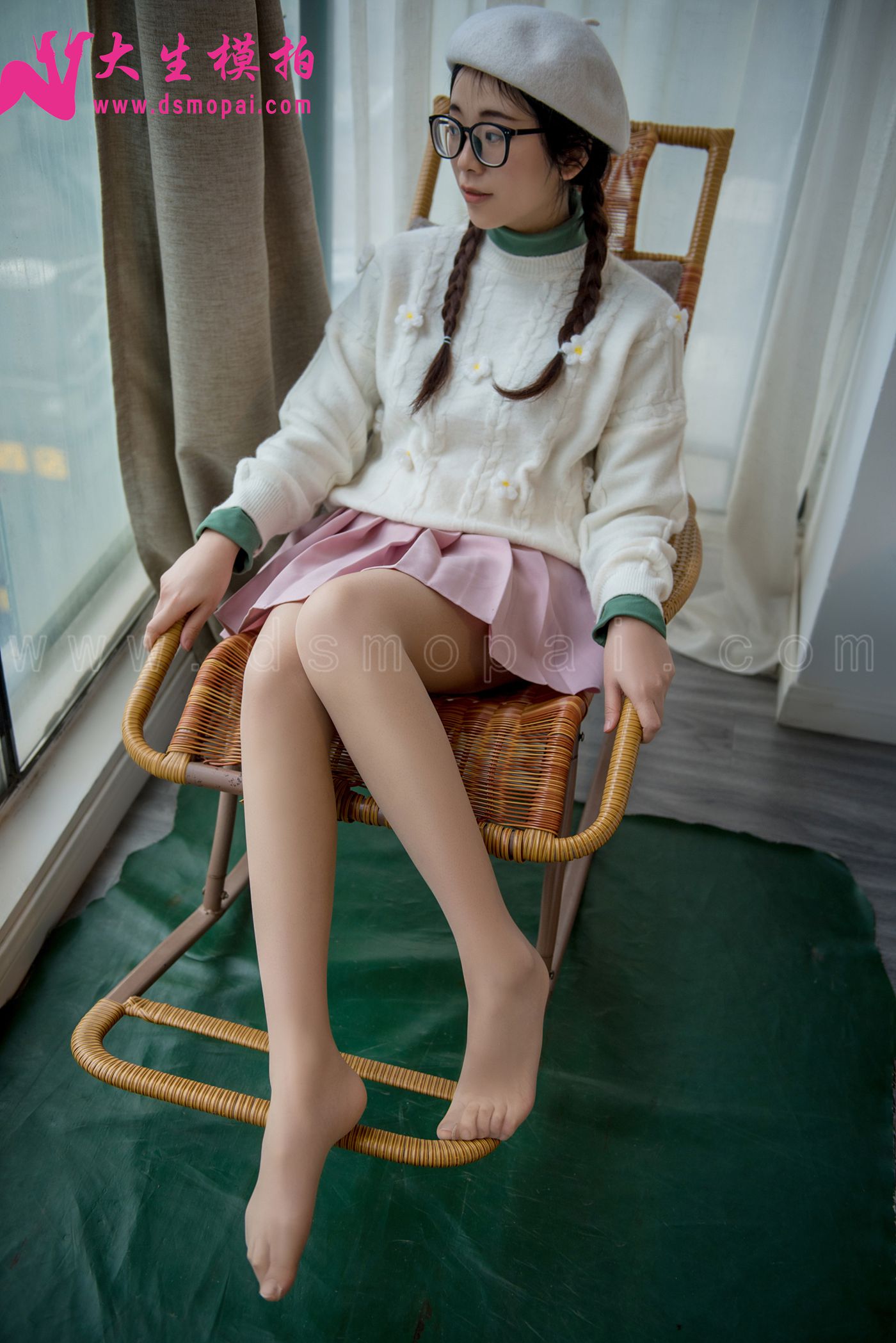 图片[45]-大生模拍 NO.222 夏夏 清纯眼镜妹[46P] – 速更版-美库