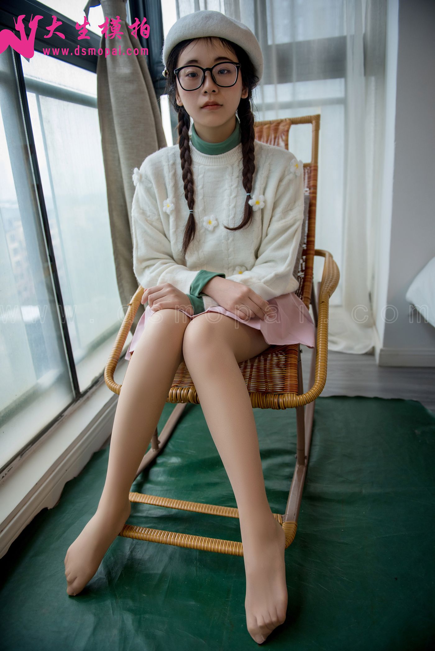 图片[47]-大生模拍 NO.222 夏夏 清纯眼镜妹[46P] – 速更版-美库