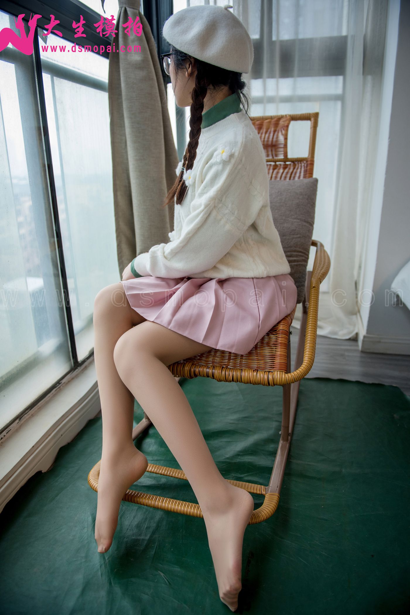 图片[48]-大生模拍 NO.222 夏夏 清纯眼镜妹[46P] – 速更版-美库