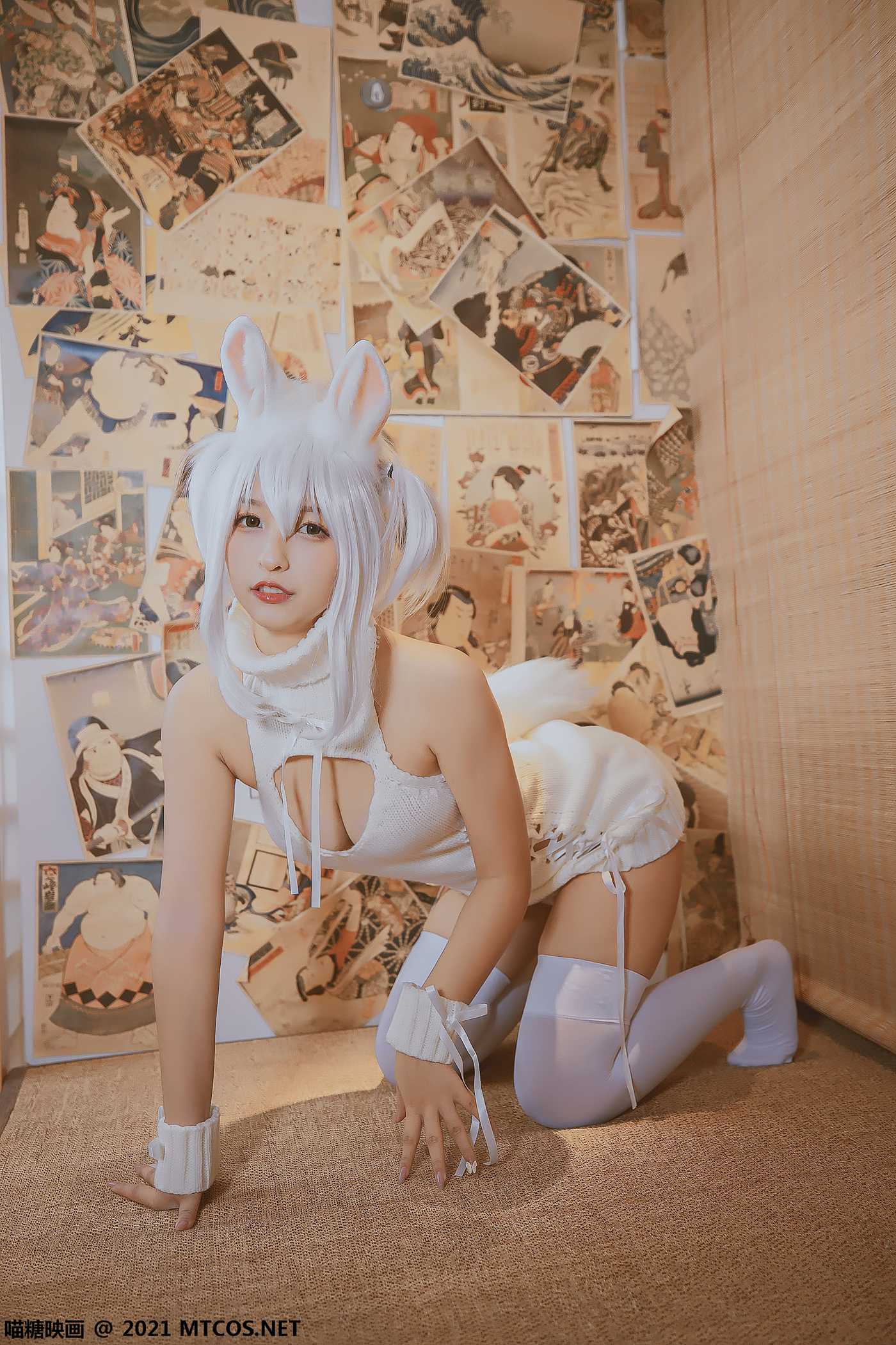 图片[10]-[喵糖映画]VOL.346 兔耳娘[25P] – 速更版-美库