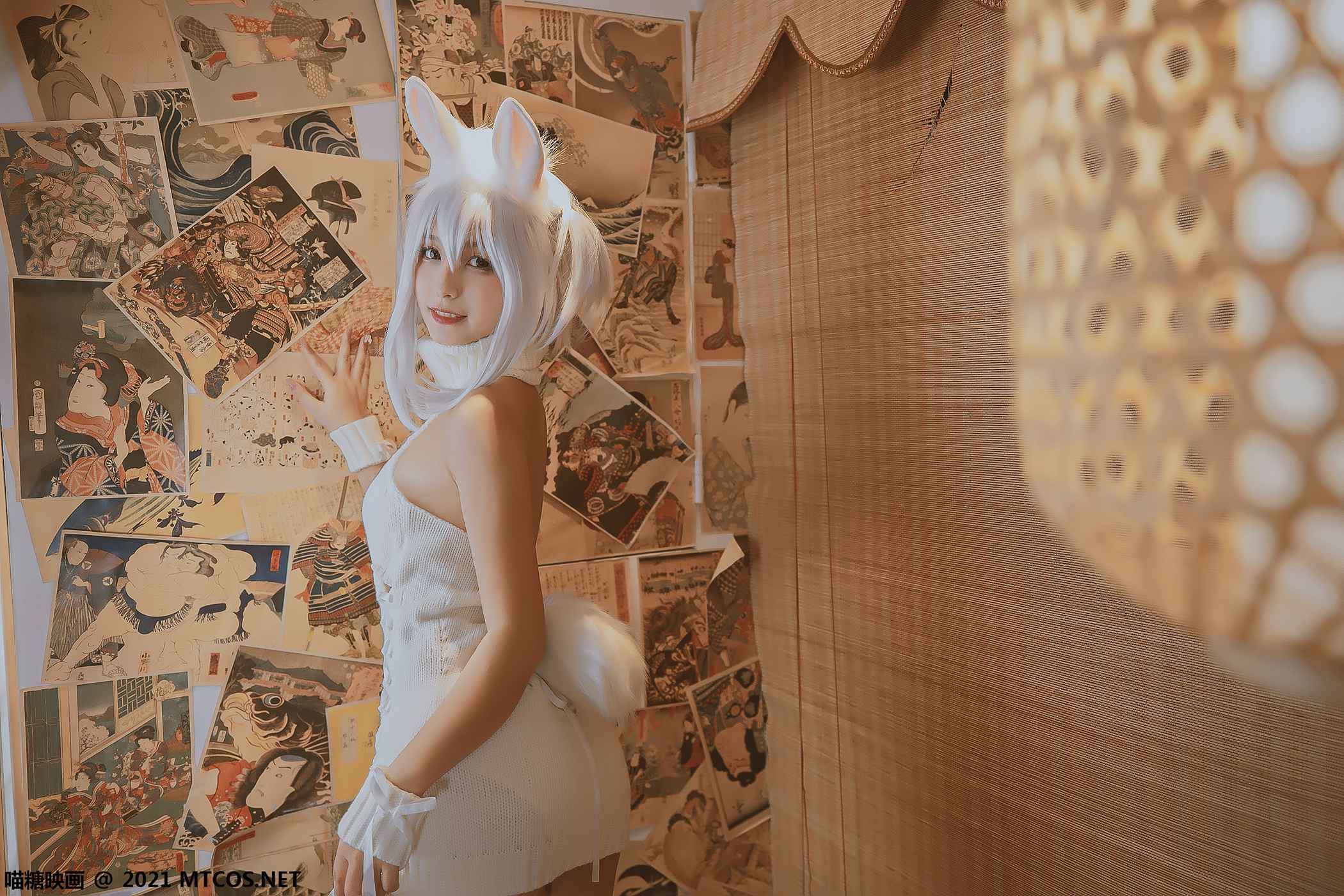 图片[11]-[喵糖映画]VOL.346 兔耳娘[25P] – 速更版-美库