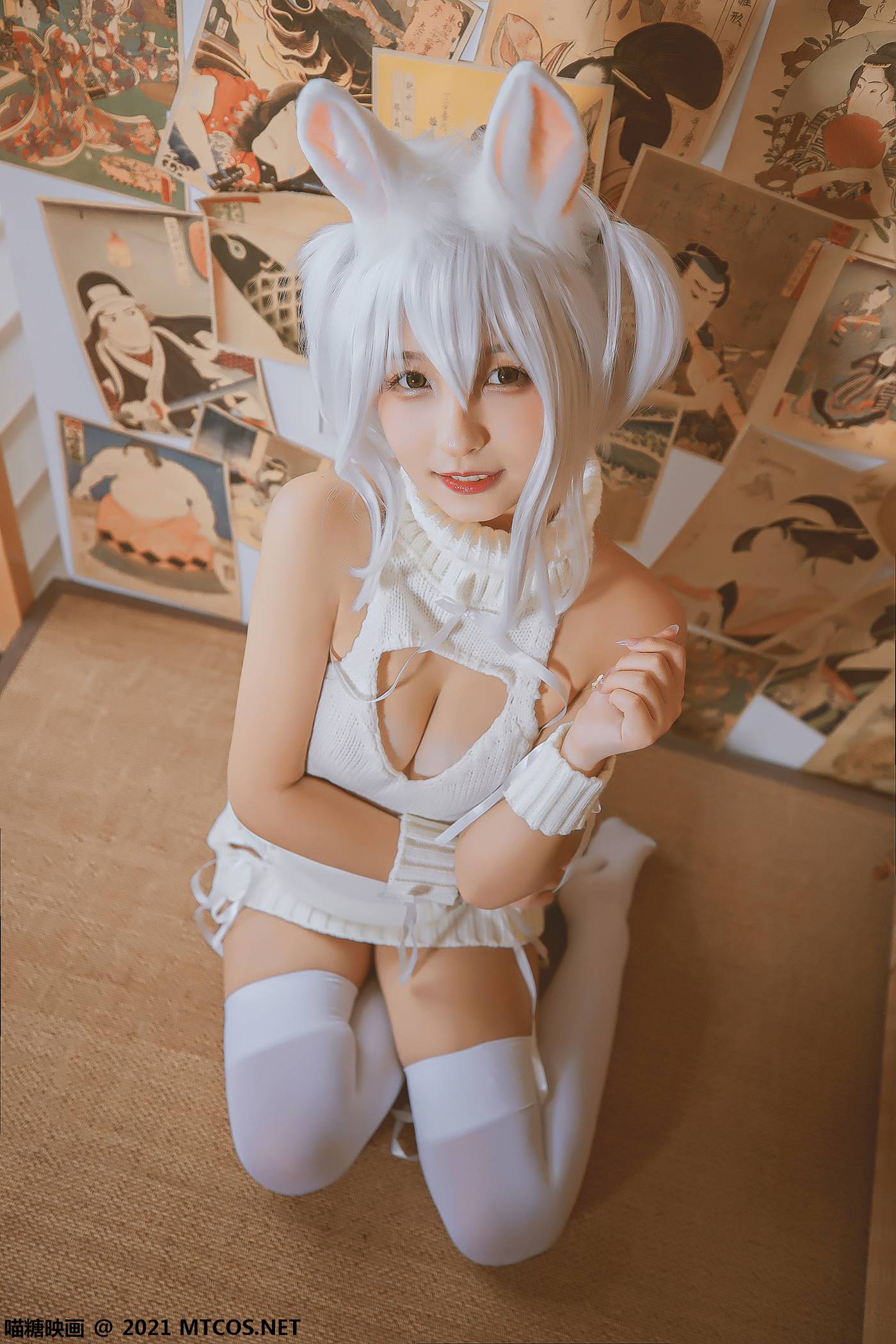 图片[14]-[喵糖映画]VOL.346 兔耳娘[25P] – 速更版-美库